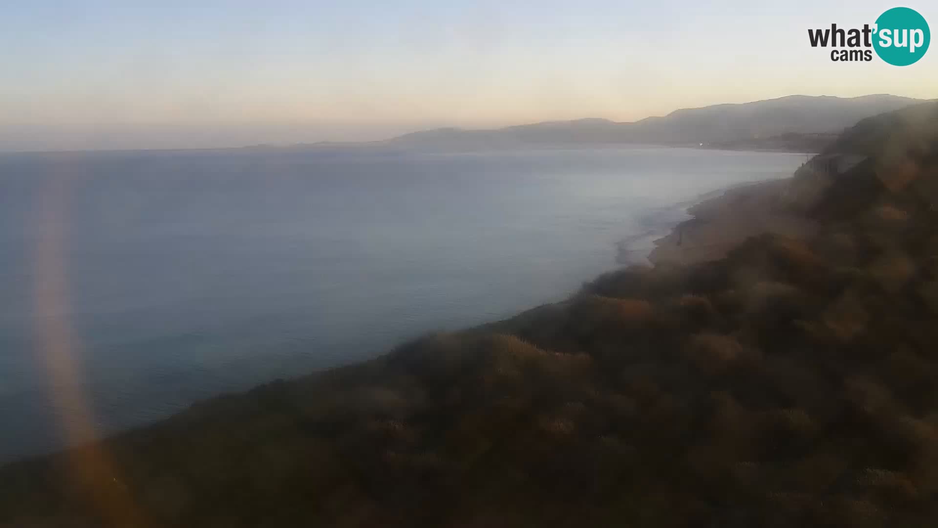 Spletna kamera Valledoria – La Ciaccia plaža – Sardinija