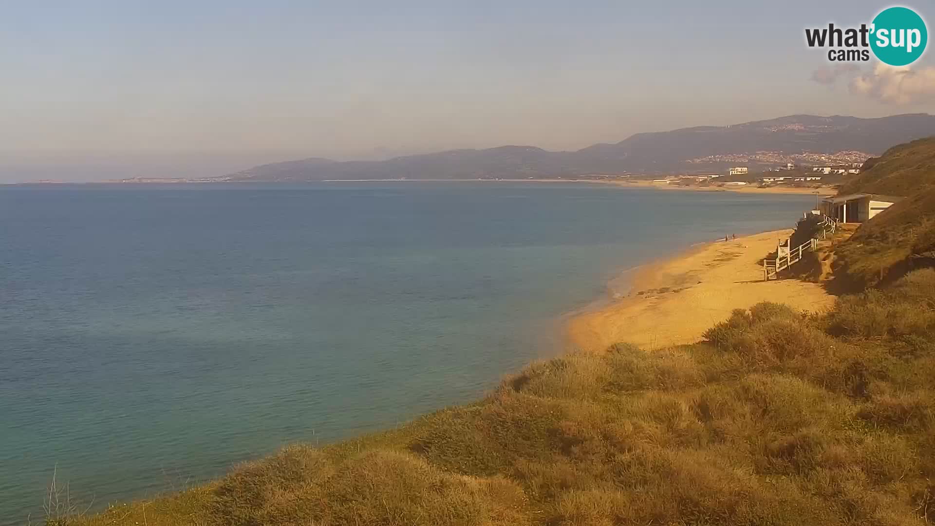 LIVE Valledoria webcam – La Ciaccia strand – Sardinien
