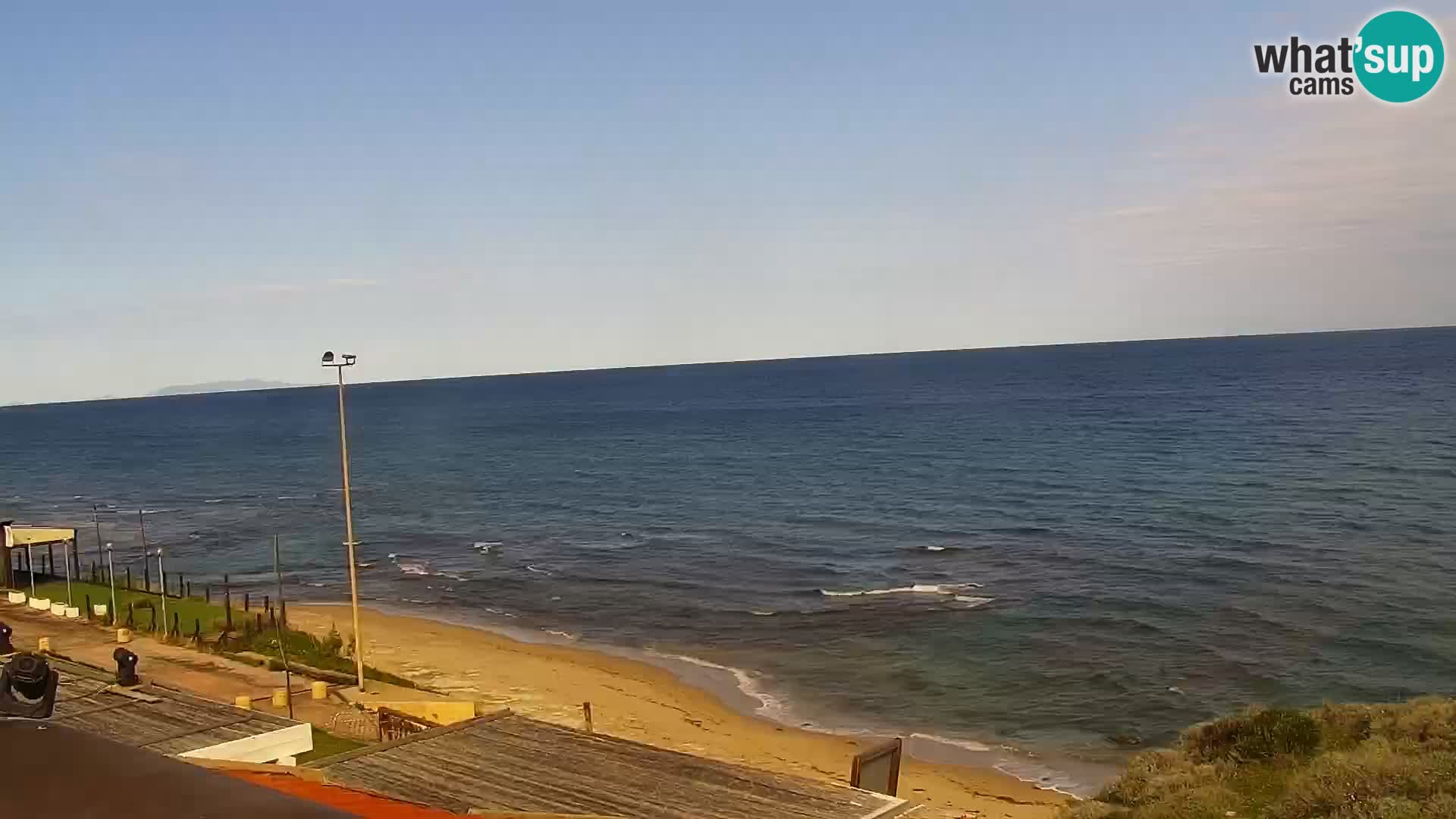 Camera en vivo Valledoria – La Ciaccia playa – Cerdeña