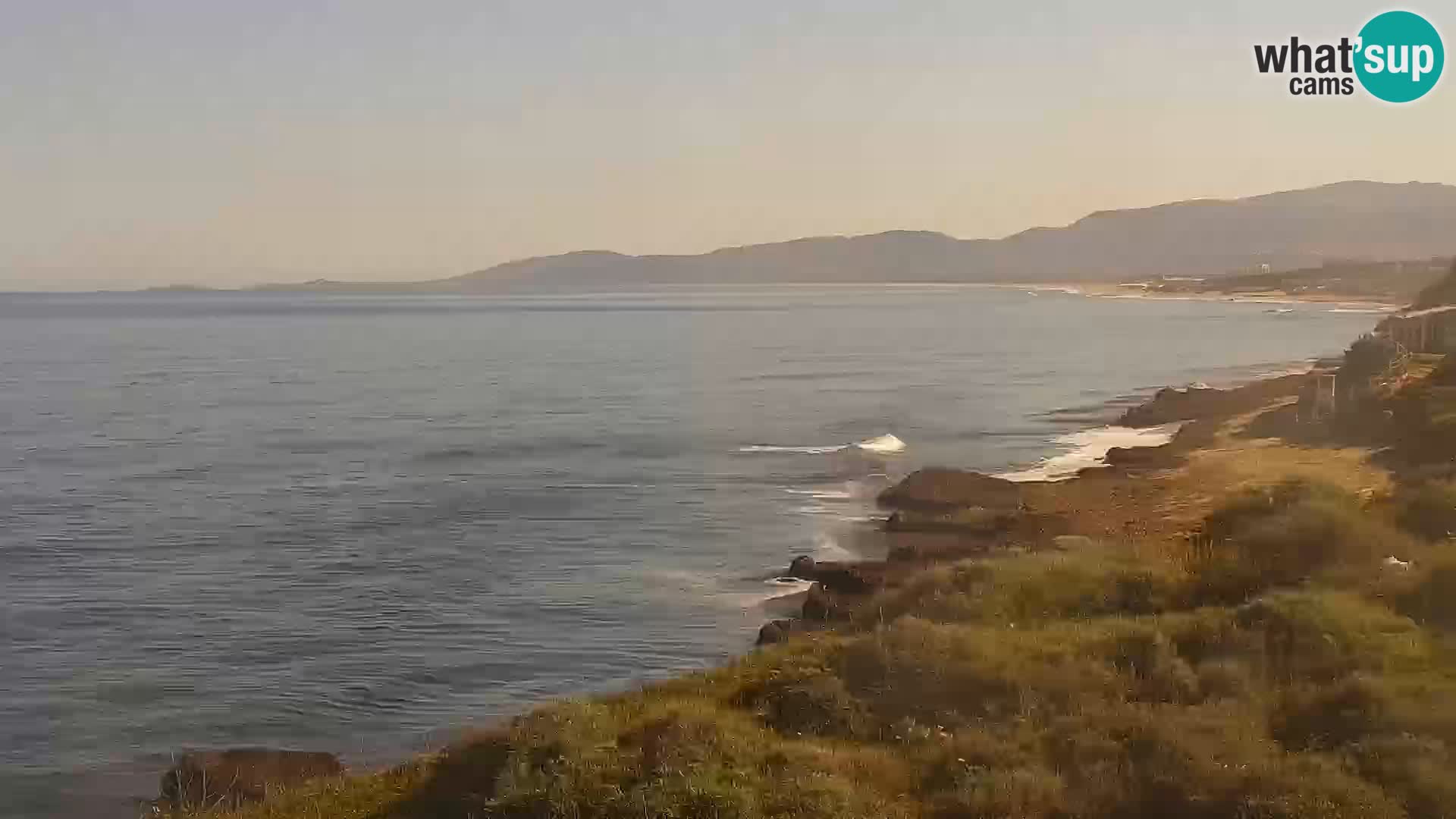 Spletna kamera Valledoria – La Ciaccia plaža – Sardinija