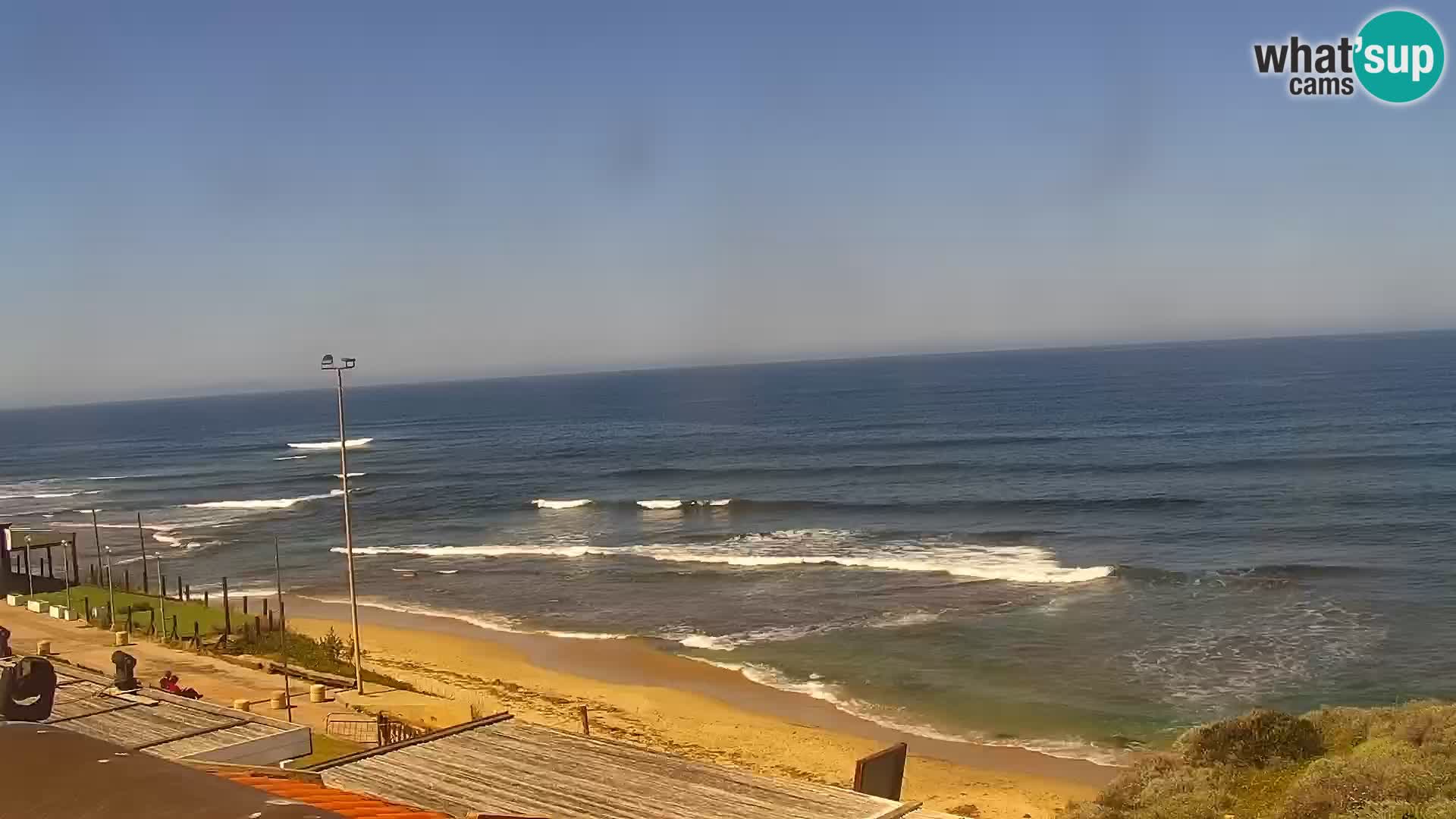 LIVE Valledoria webcam – La Ciaccia strand – Sardinien