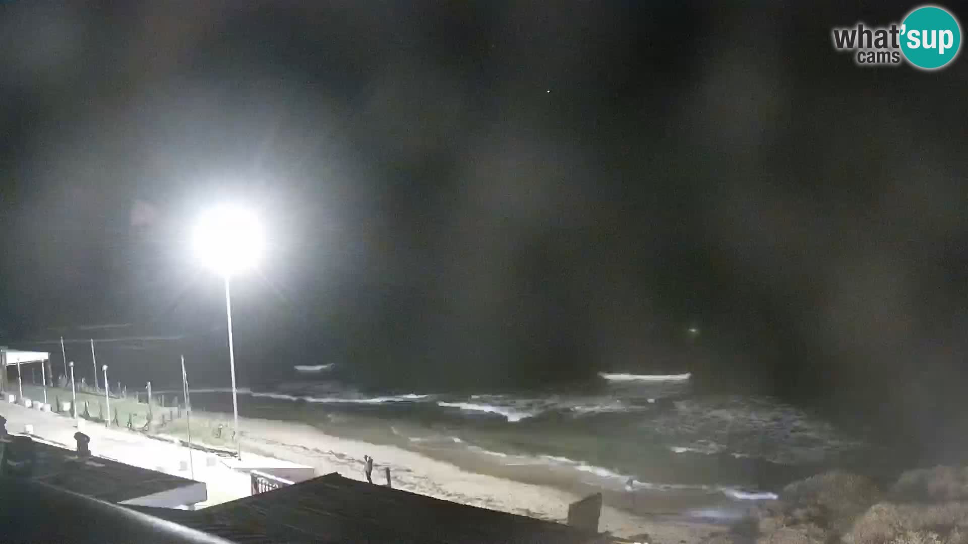 Web kamera Valledoria – plaža La Ciaccia – Sardinija