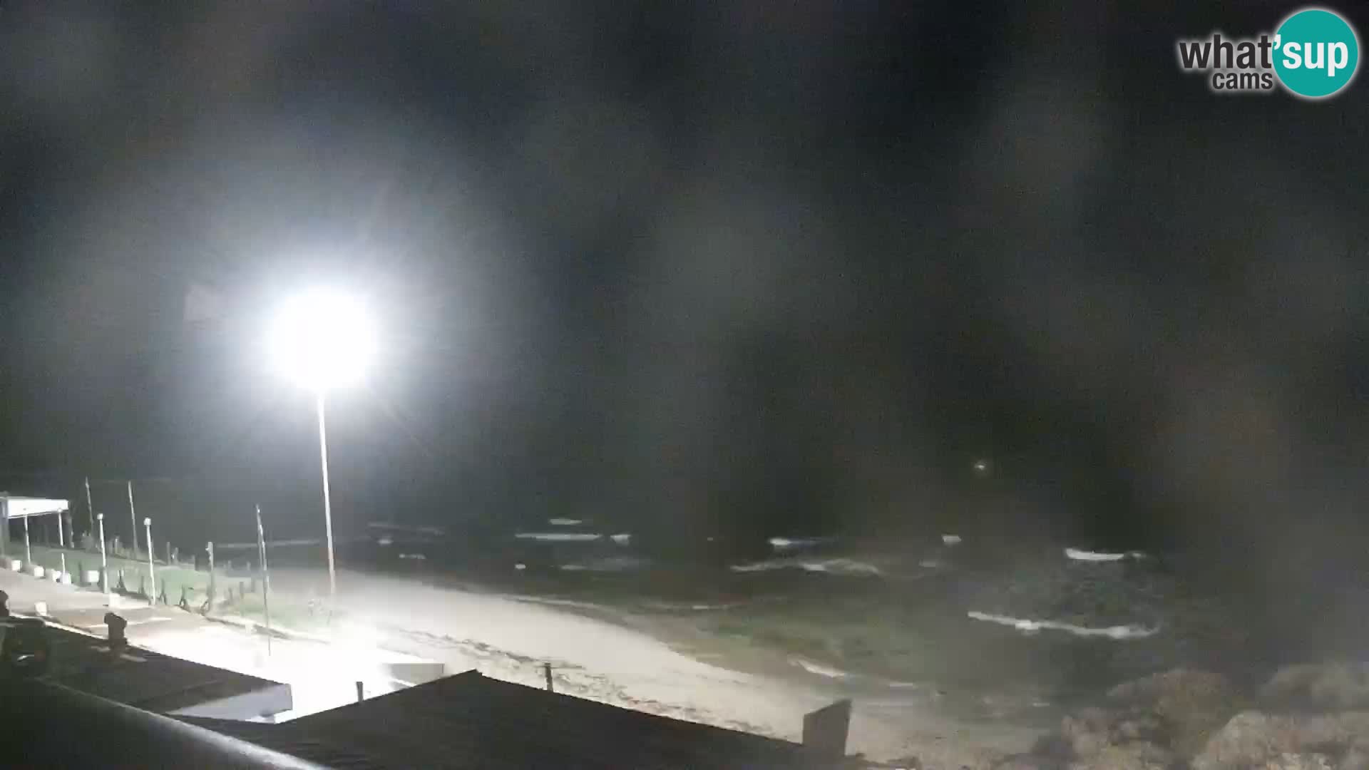 Web kamera Valledoria – plaža La Ciaccia – Sardinija