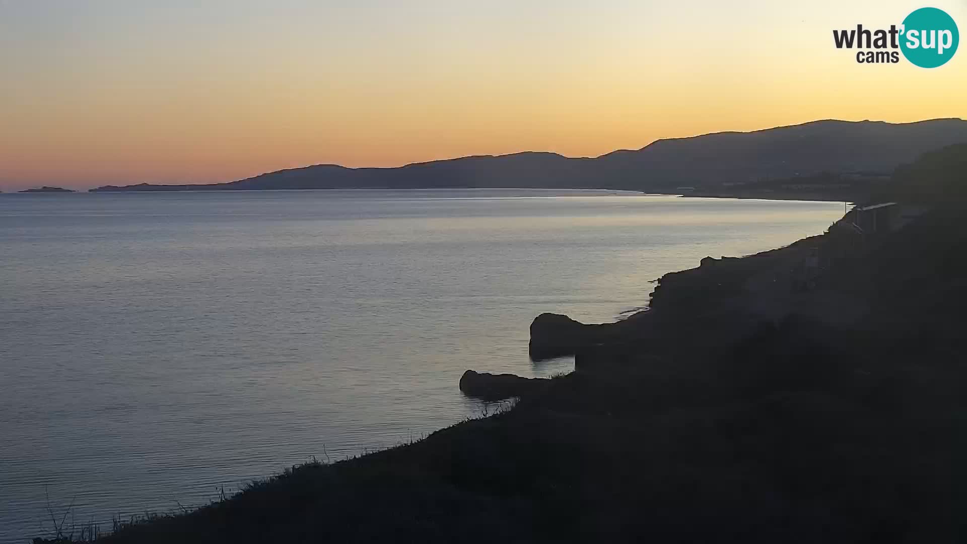 Camera en vivo Valledoria – La Ciaccia playa – Cerdeña