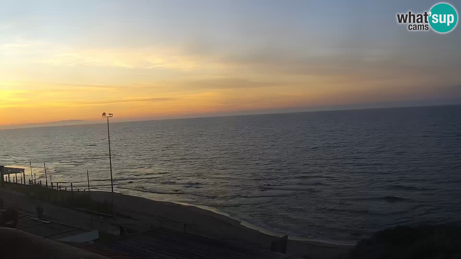 LIVE Valledoria webcam – La Ciaccia strand – Sardinien