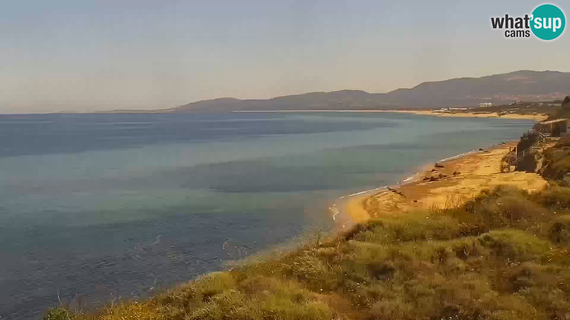 Web kamera Valledoria – plaža La Ciaccia – Sardinija