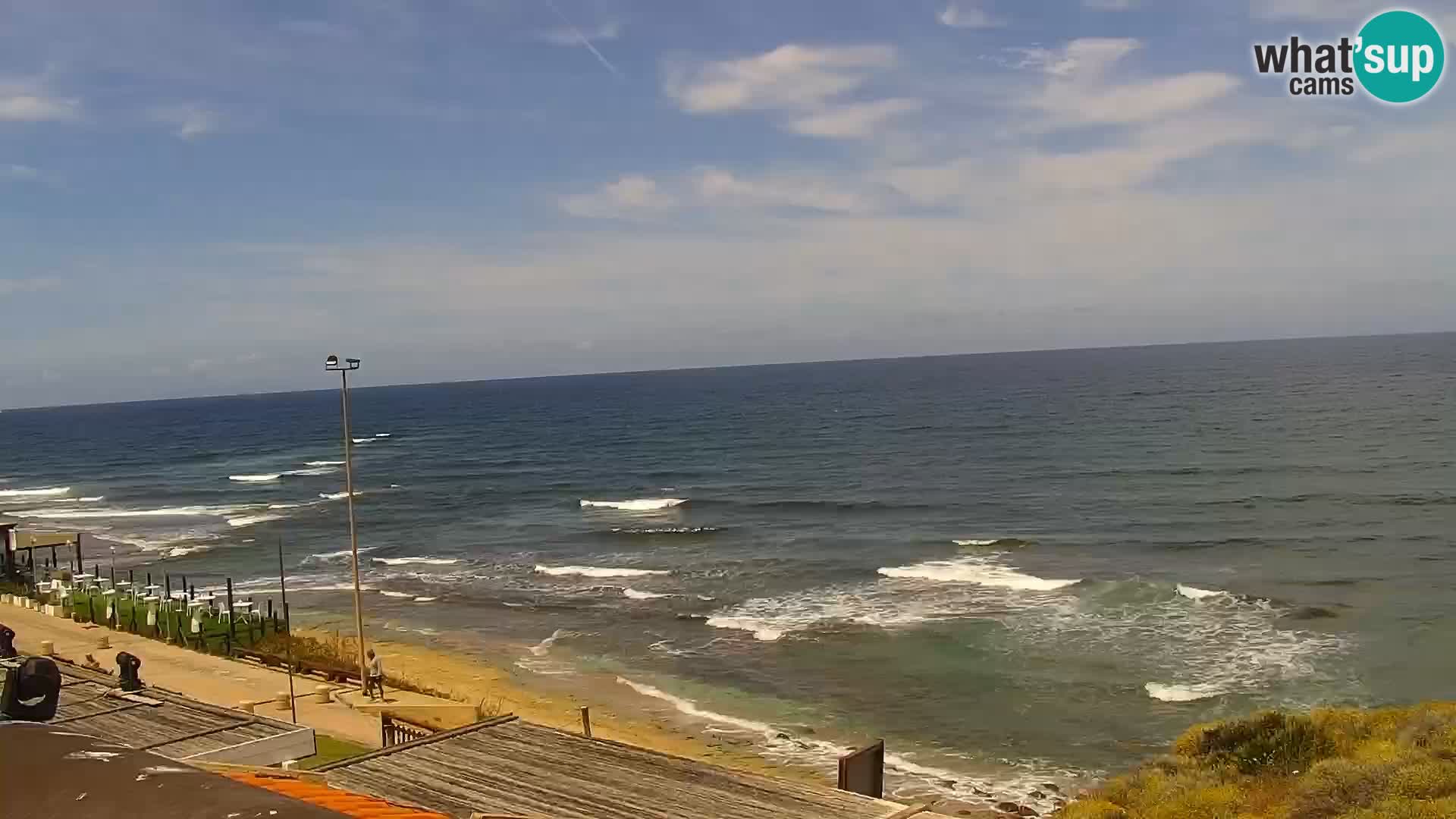 Spletna kamera Valledoria – La Ciaccia plaža – Sardinija