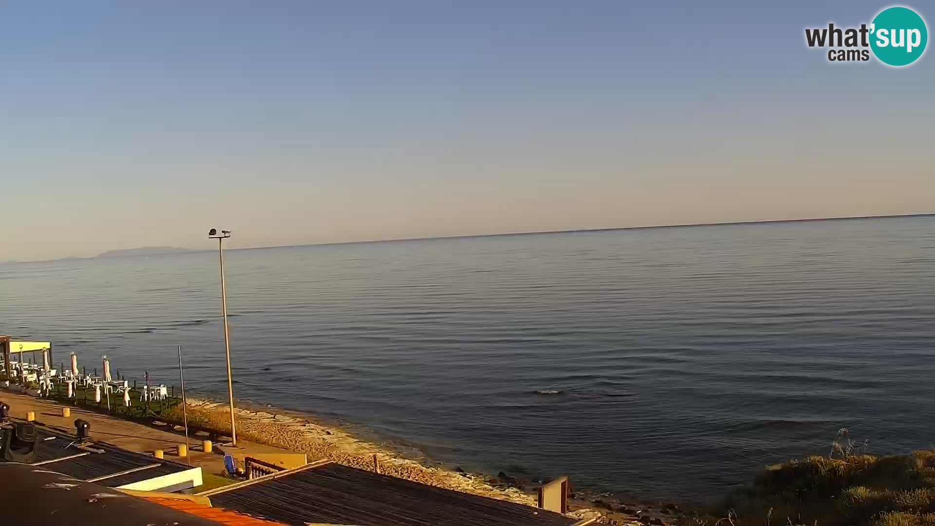 Camera en vivo Valledoria – La Ciaccia playa – Cerdeña