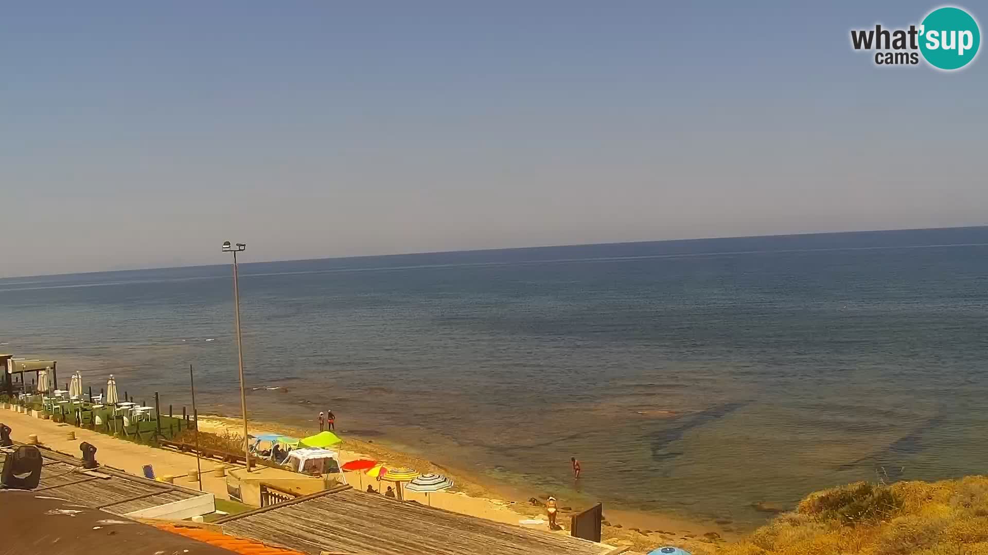 Camera en vivo Valledoria – La Ciaccia playa – Cerdeña