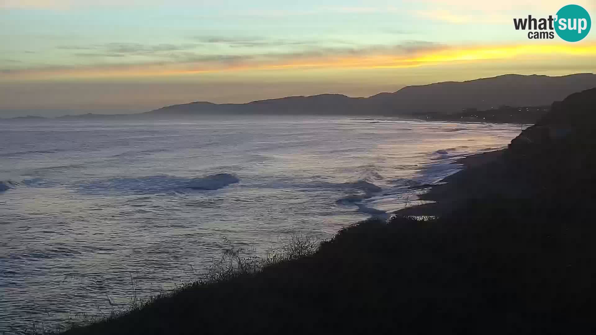 LIVE Valledoria webcam – La Ciaccia strand – Sardinien