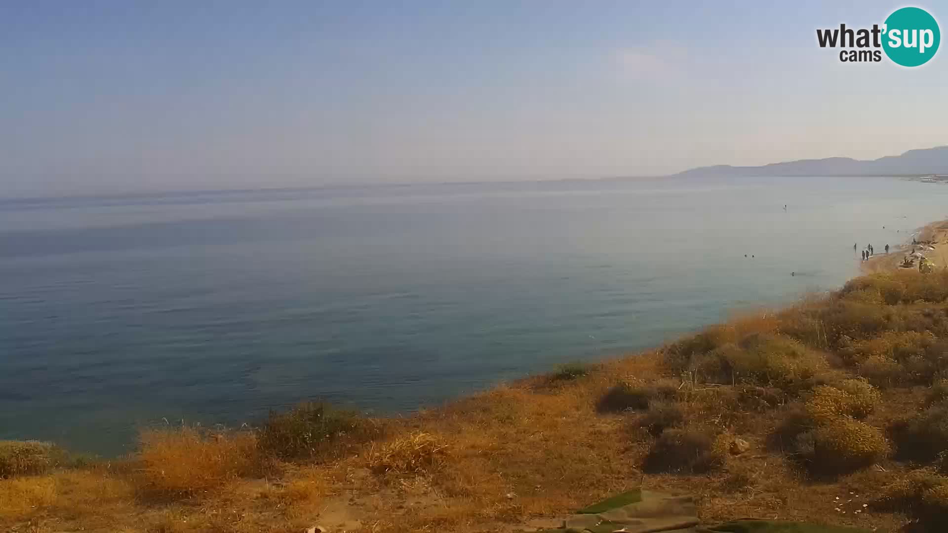 Web kamera Valledoria – plaža La Ciaccia – Sardinija