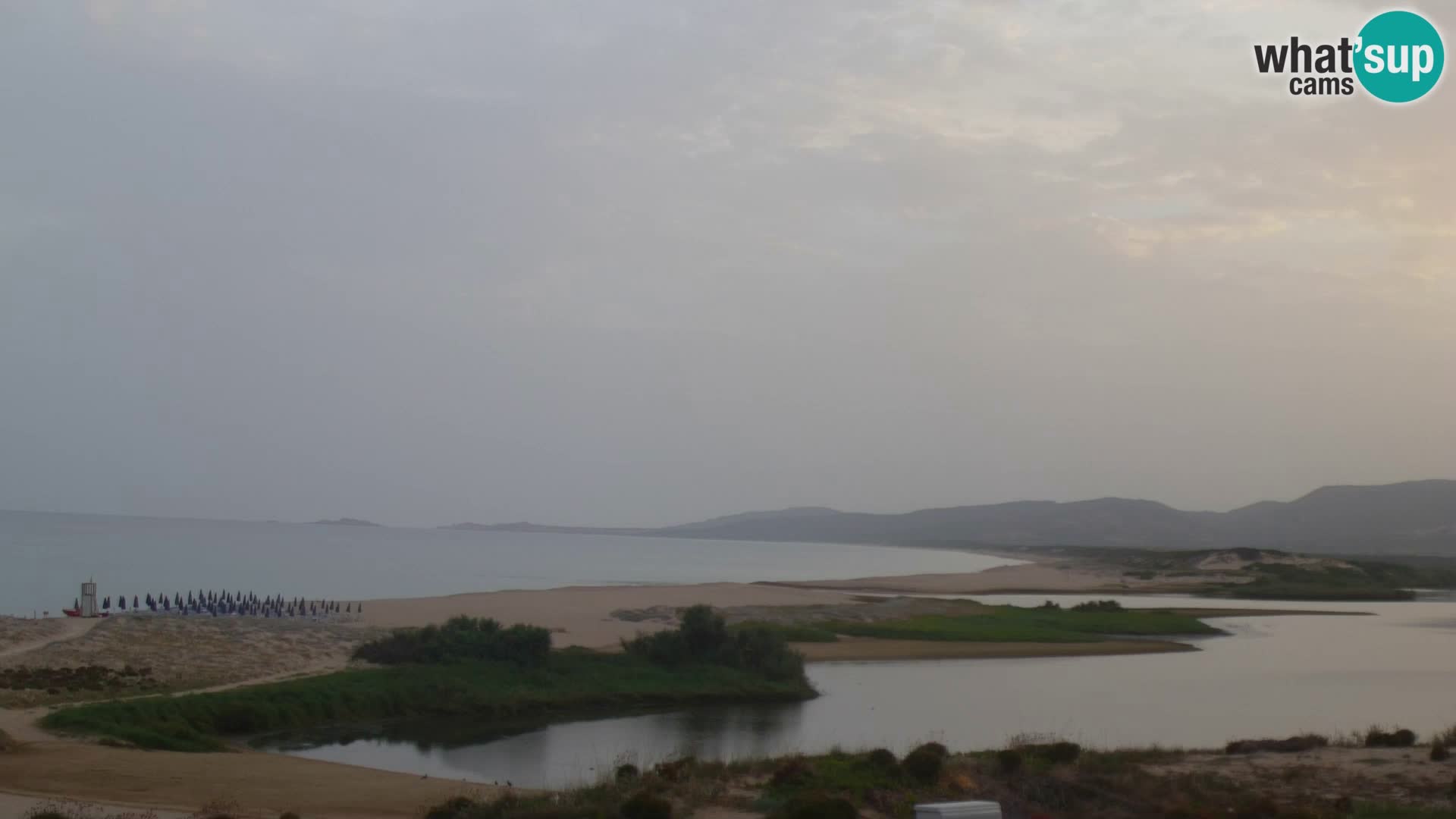 San Pietro a Mare spletna kamera Valledoria – Sardinija