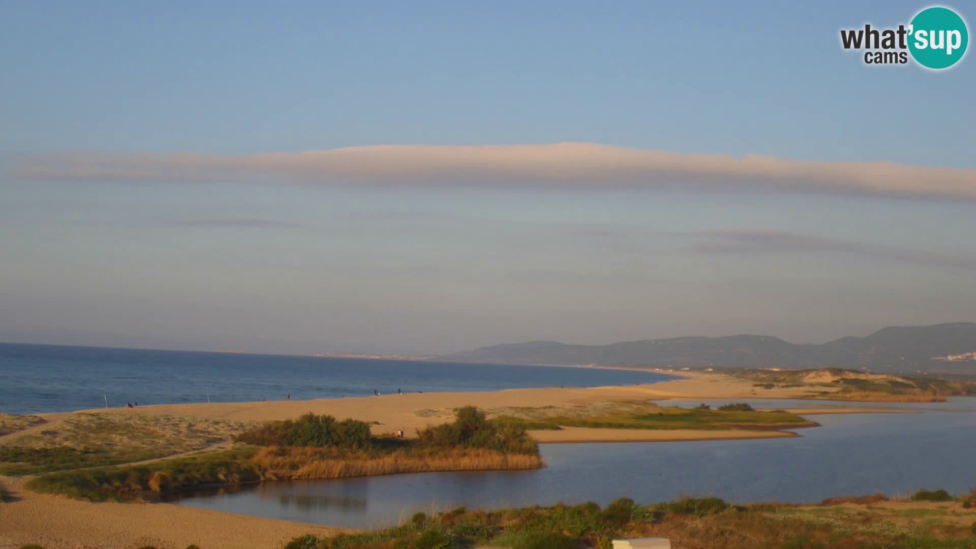 San Pietro a Mare spletna kamera Valledoria – Sardinija