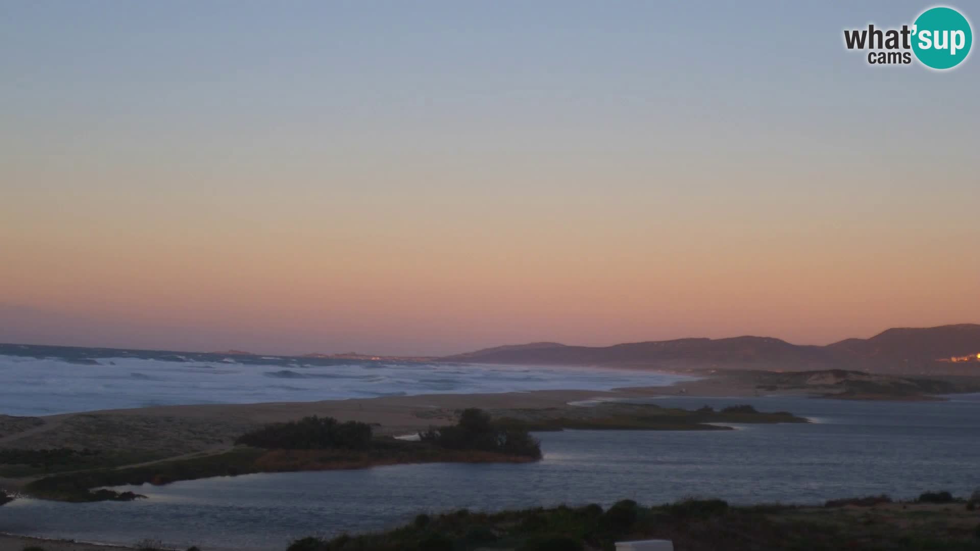 San Pietro a Mare spletna kamera Valledoria – Sardinija