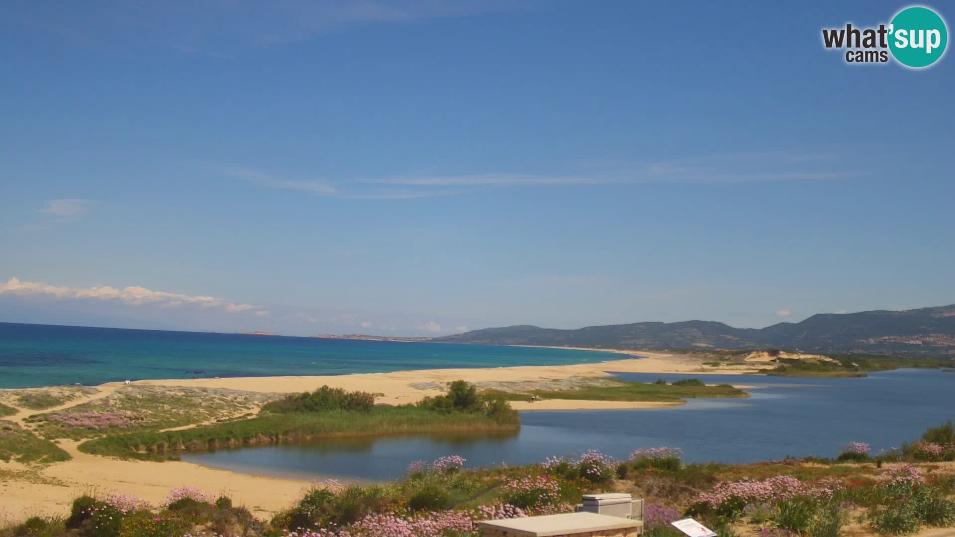 San Pietro a Mare spletna kamera Valledoria – Sardinija