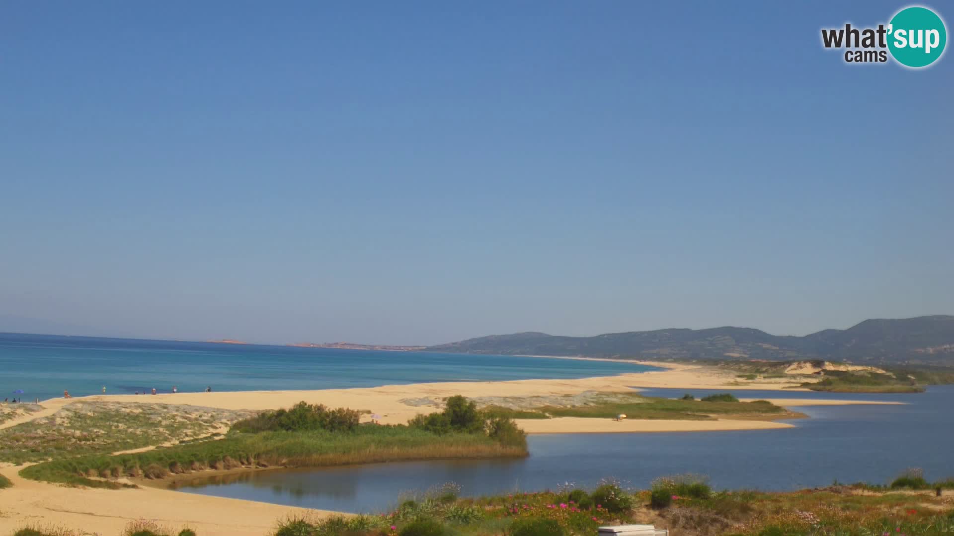 San Pietro a mare webcam Valledoria – Sardinia