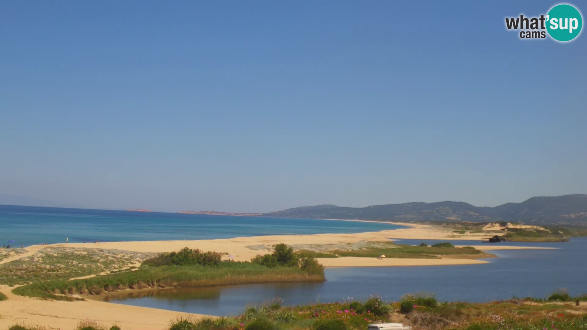San Pietro a mare webcam Valledoria – Sardinia
