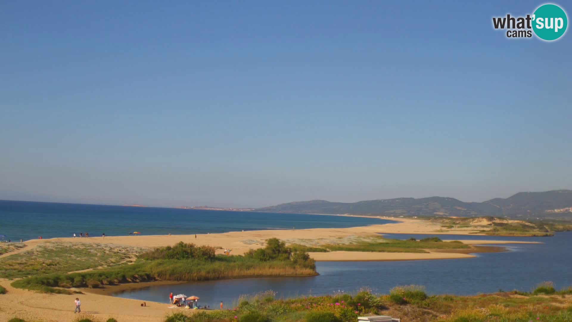 San Pietro a mare webcam Valledoria – Sardinia