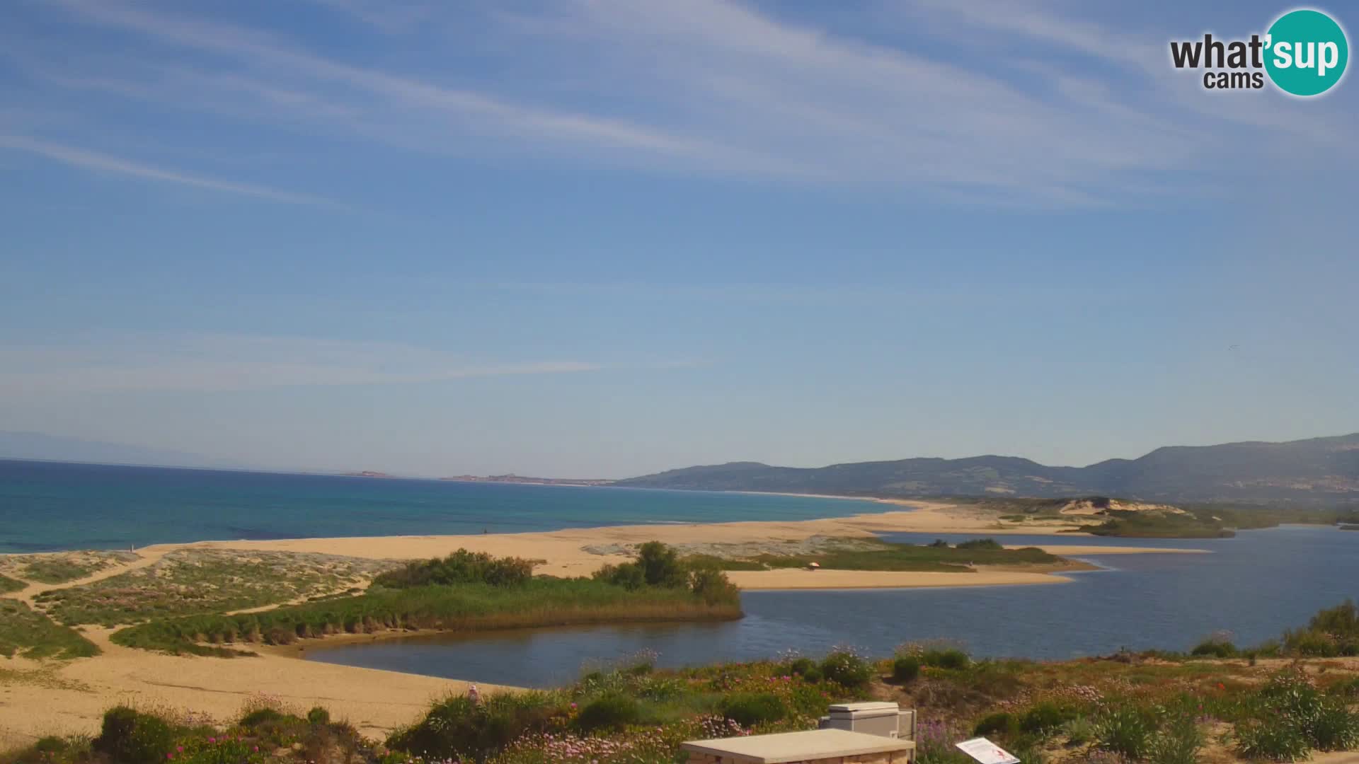 San Pietro a Mare spletna kamera Valledoria – Sardinija
