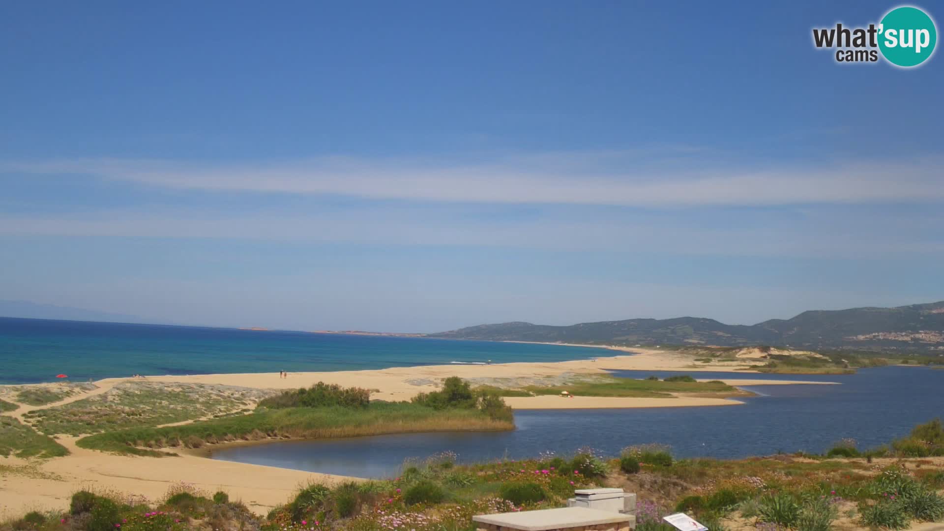 San Pietro a Mare spletna kamera Valledoria – Sardinija