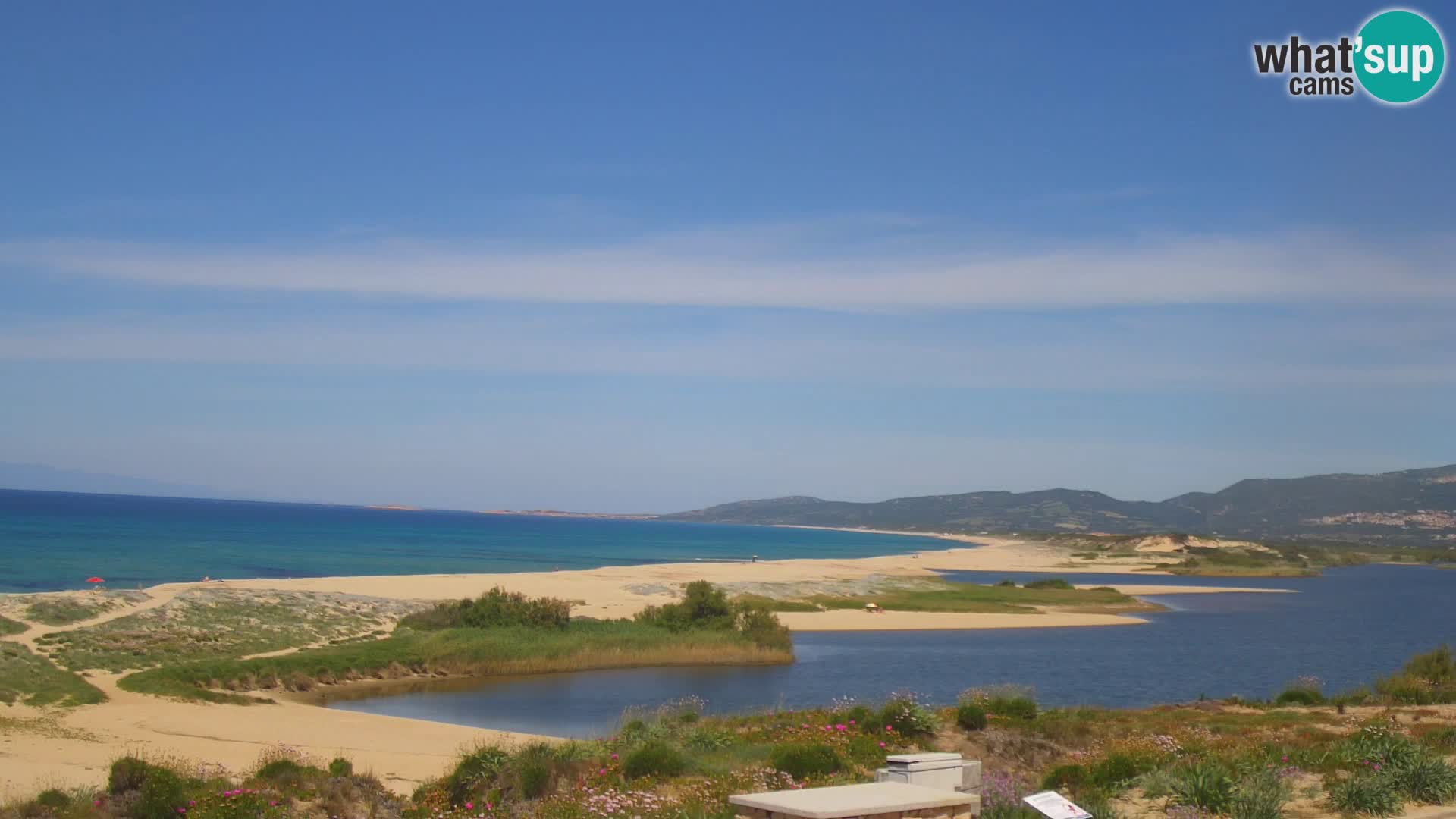 San Pietro a mare webcam Valledoria – Sardinia