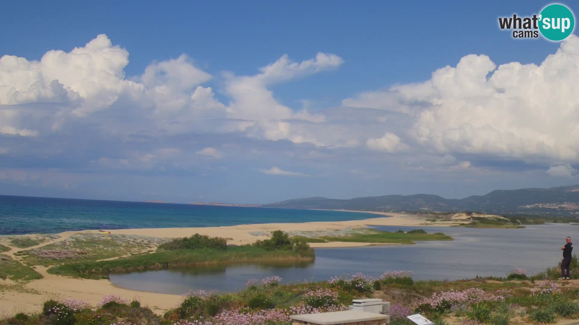 San Pietro a Mare spletna kamera Valledoria – Sardinija