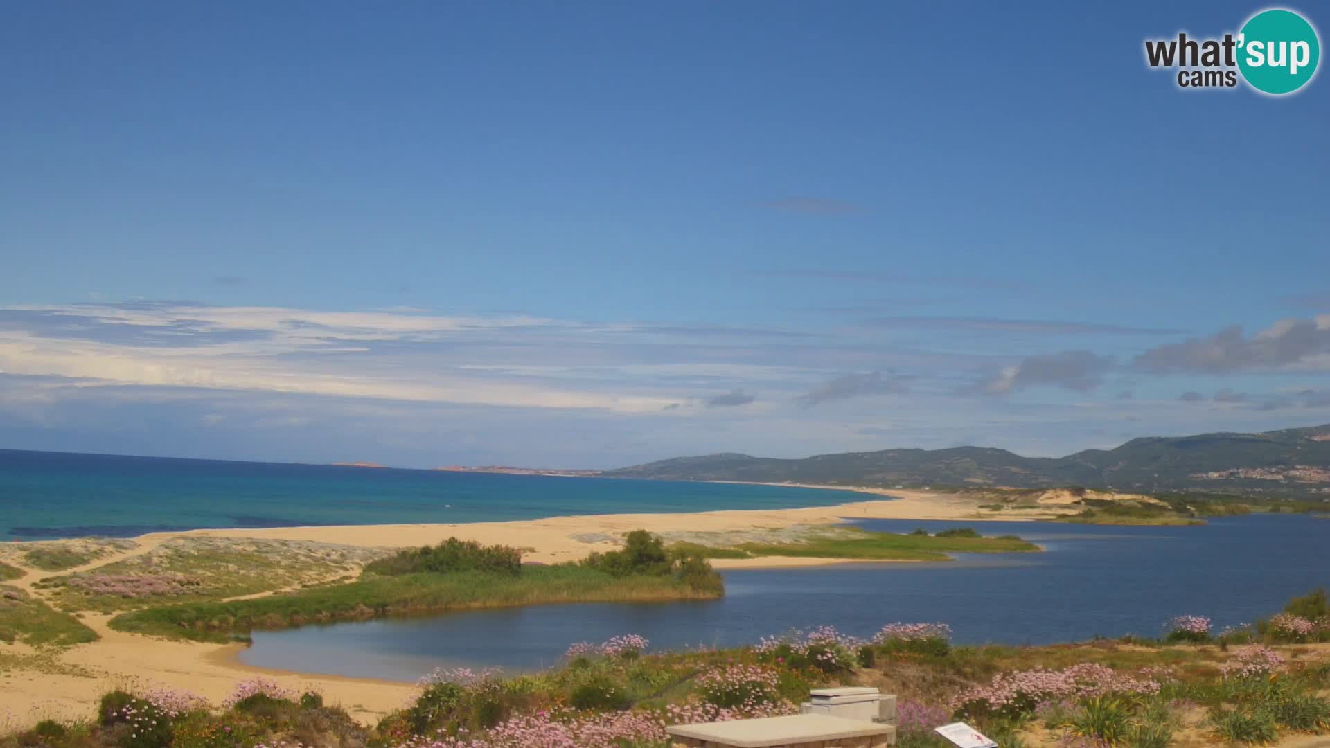 San Pietro a mare webcam Valledoria – Sardinia