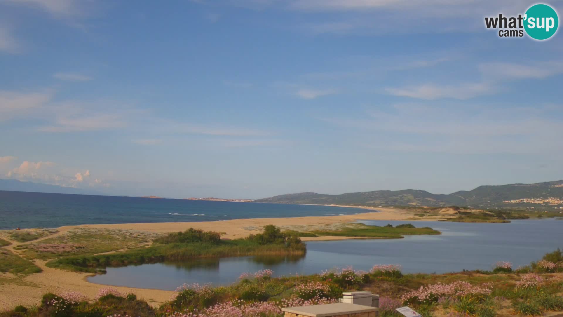 San Pietro a Mare spletna kamera Valledoria – Sardinija