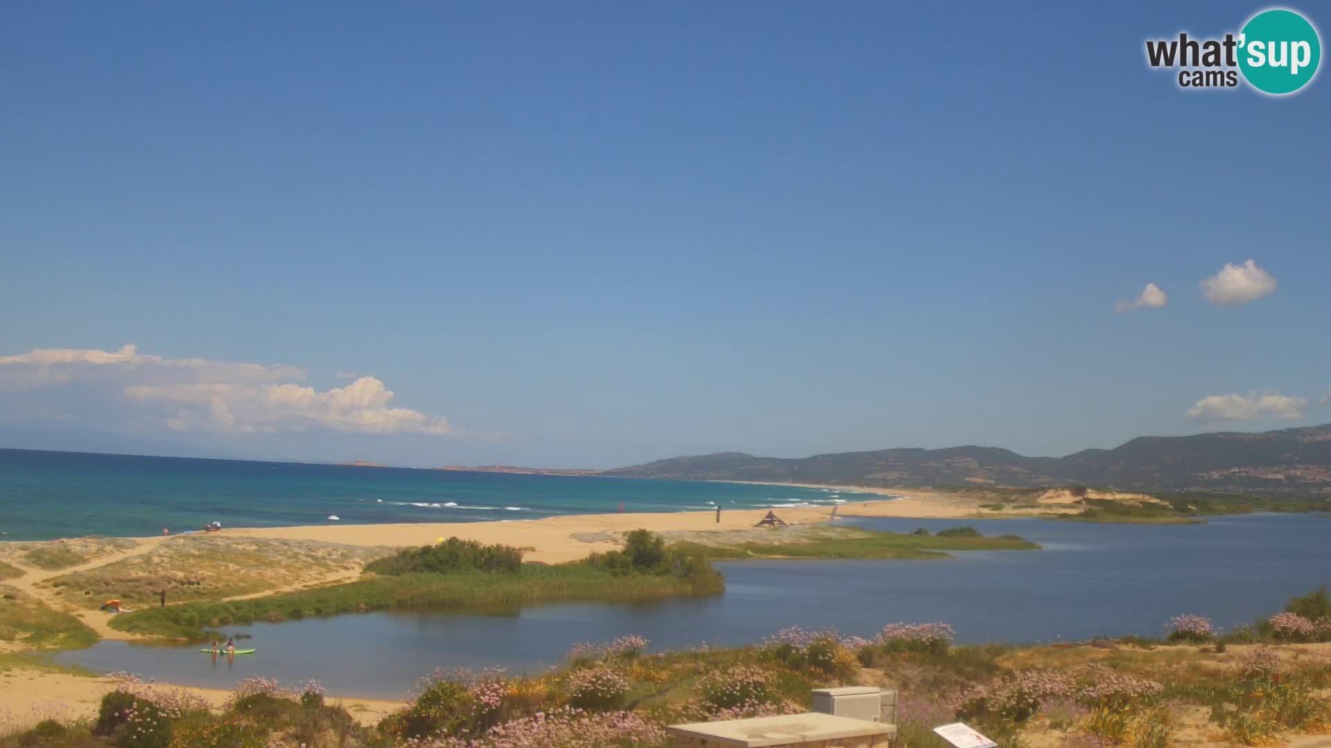 San Pietro a Mare spletna kamera Valledoria – Sardinija