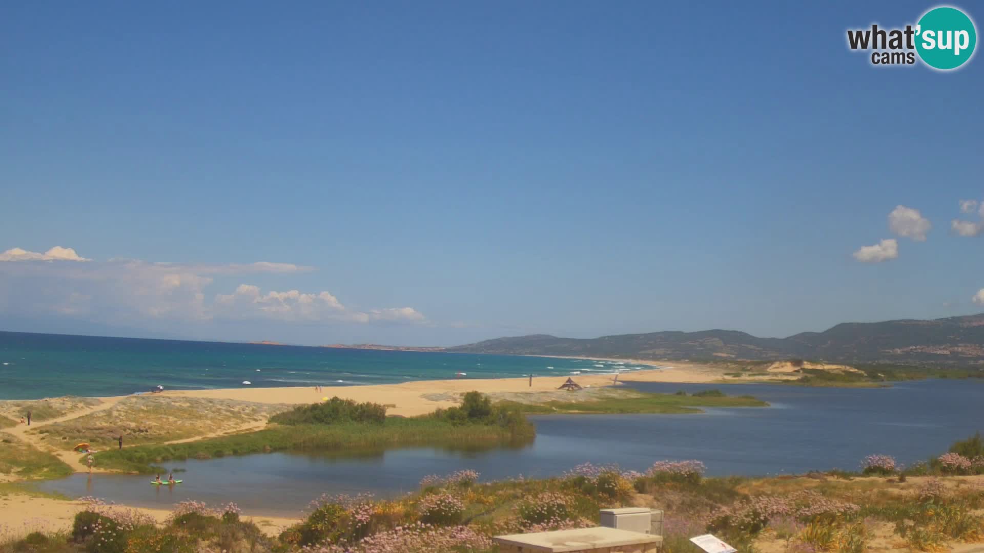 San Pietro a mare webcam Valledoria – Sardinia