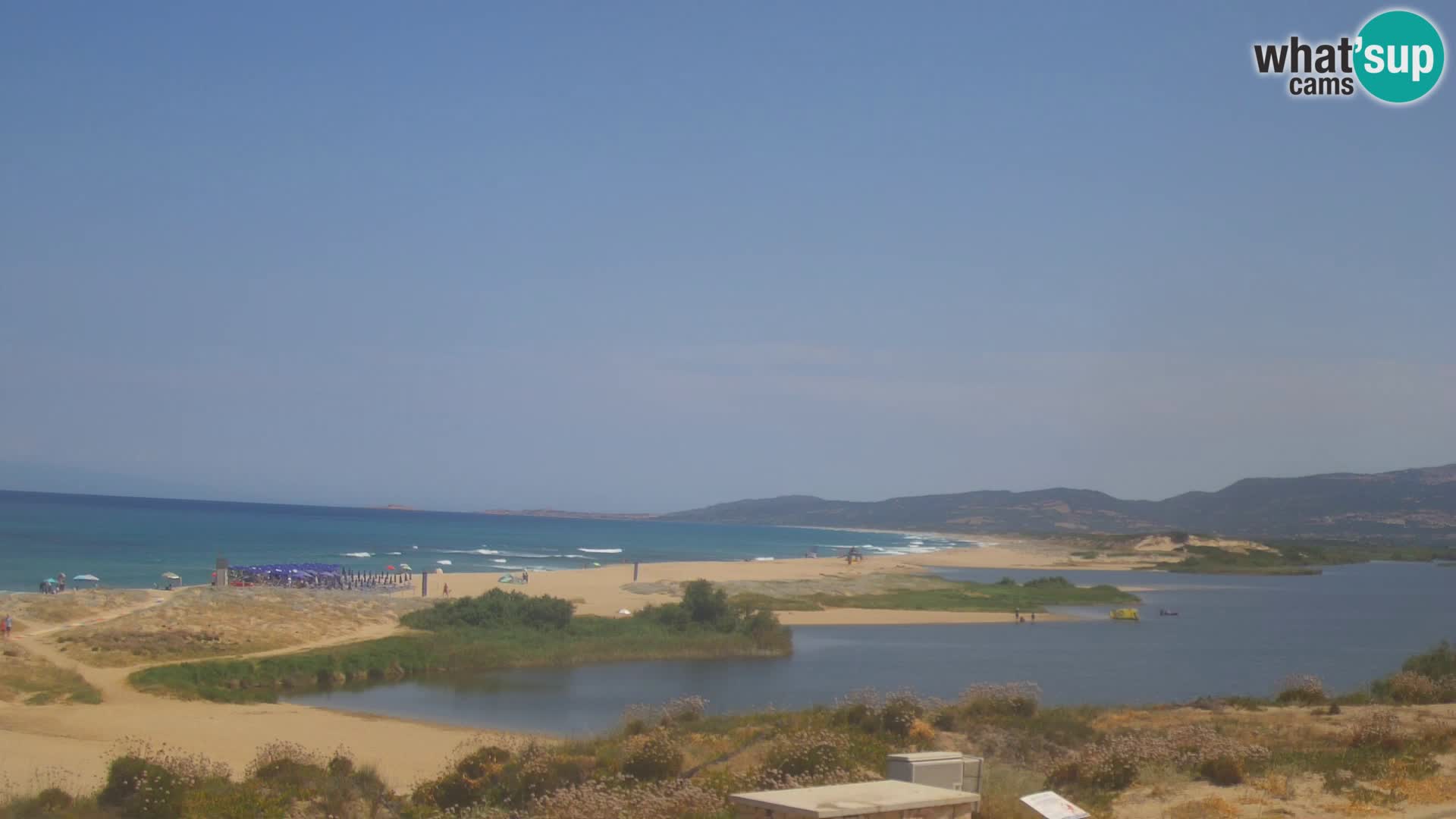 San Pietro a Mare spletna kamera Valledoria – Sardinija