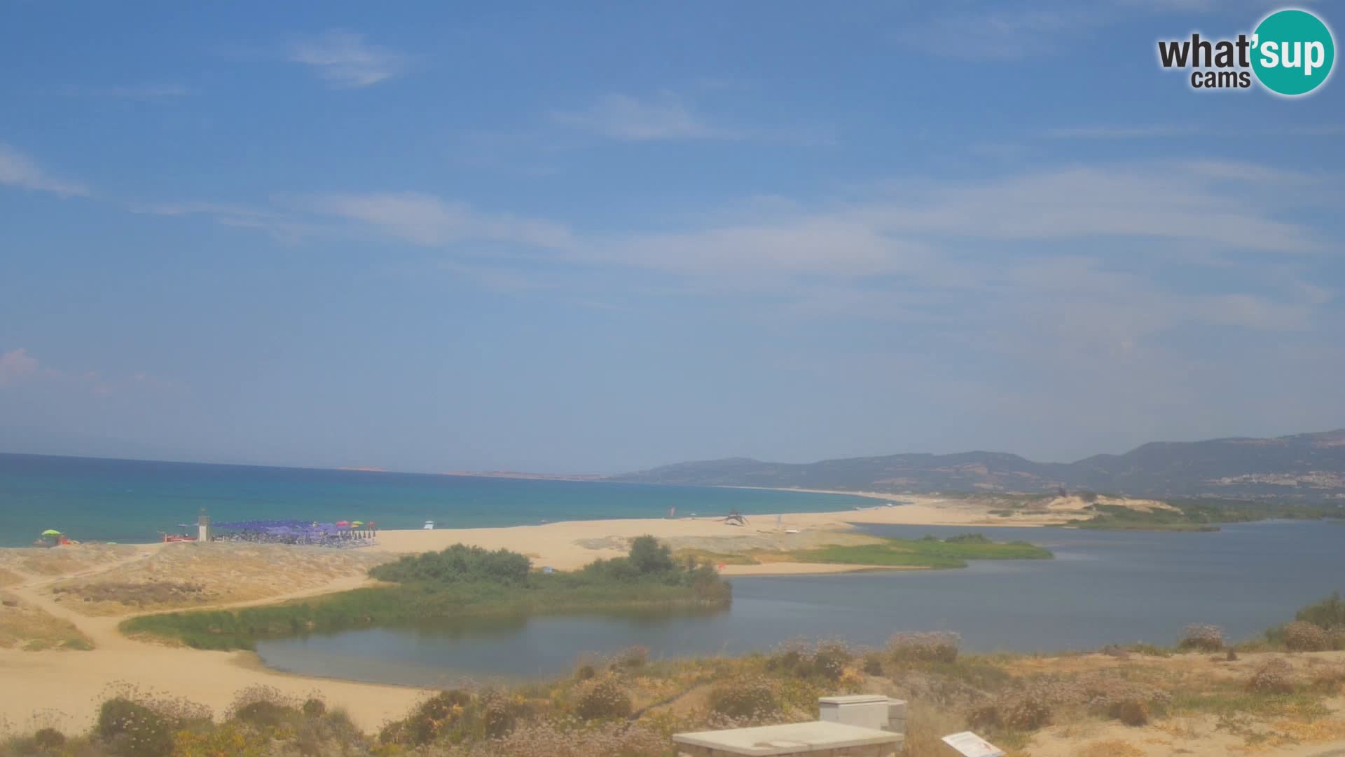 San Pietro a Mare spletna kamera Valledoria – Sardinija