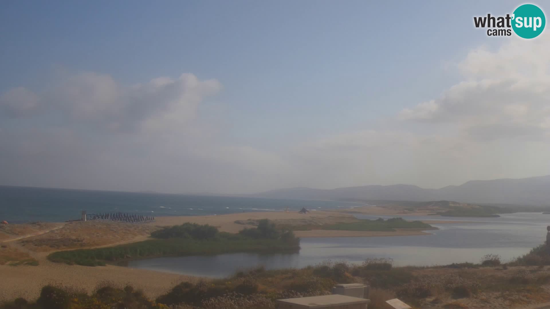 San Pietro a Mare spletna kamera Valledoria – Sardinija