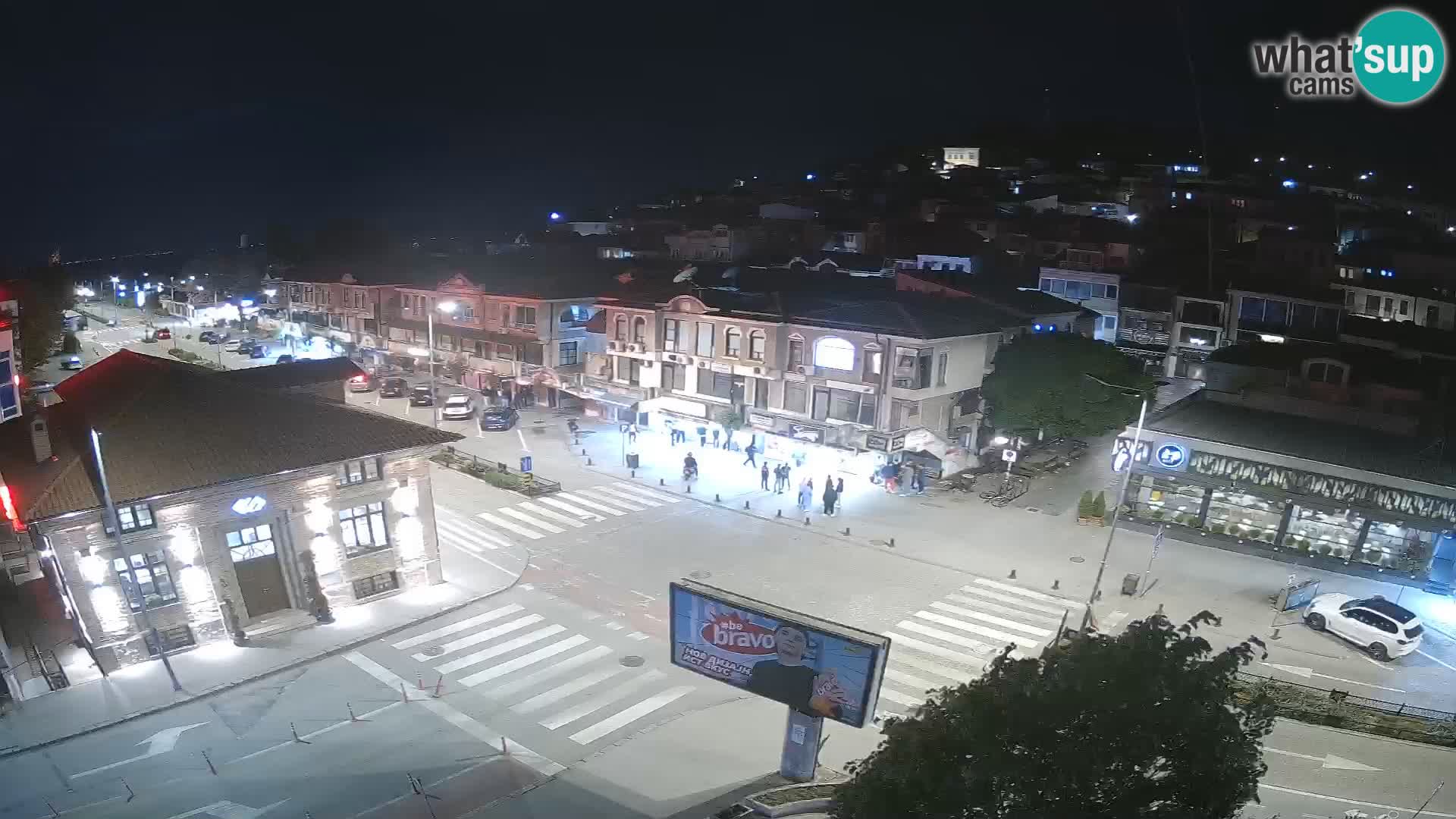 Webcam Ohrid old town and center