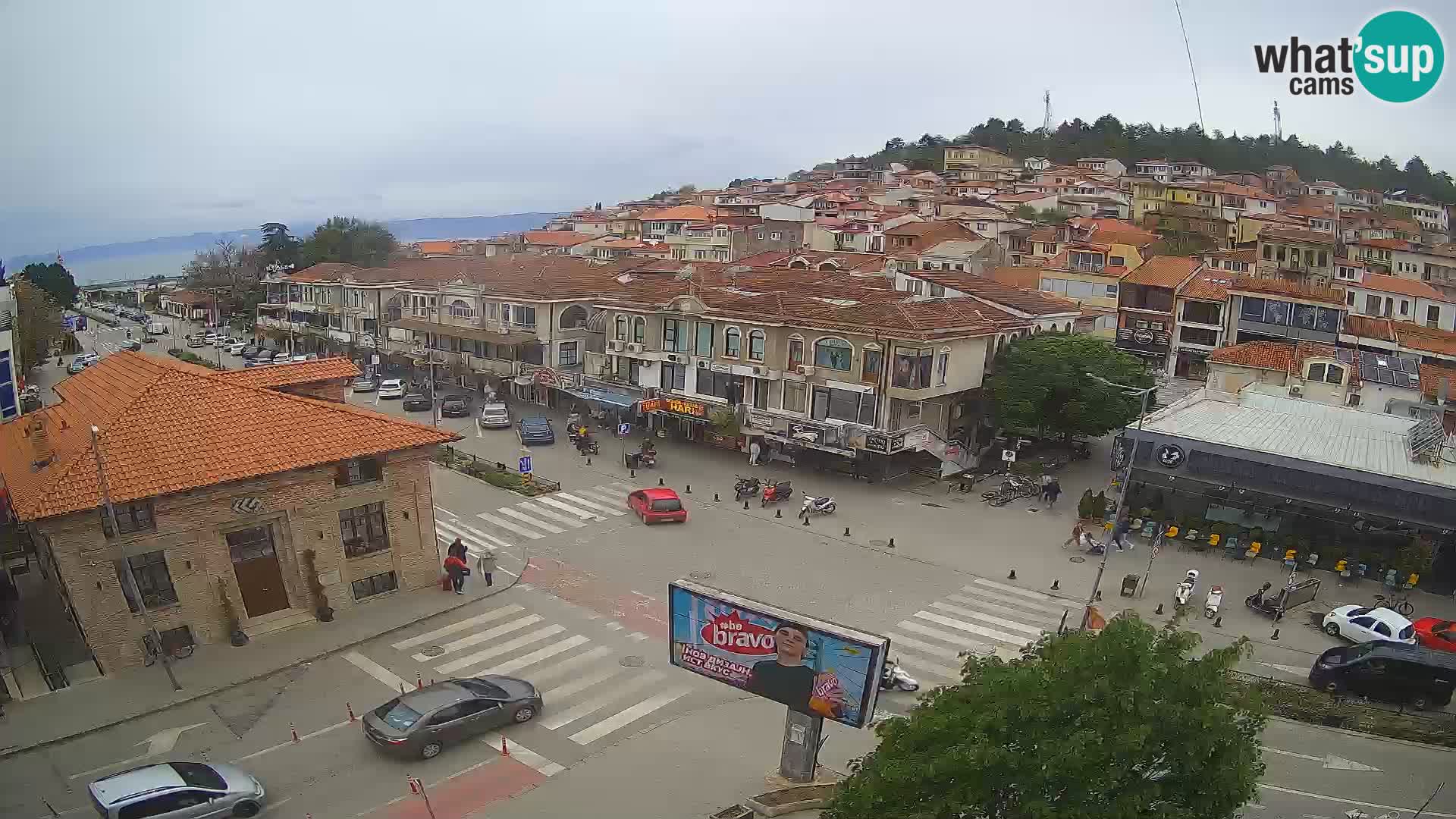 Webcam Ohrid old town and center