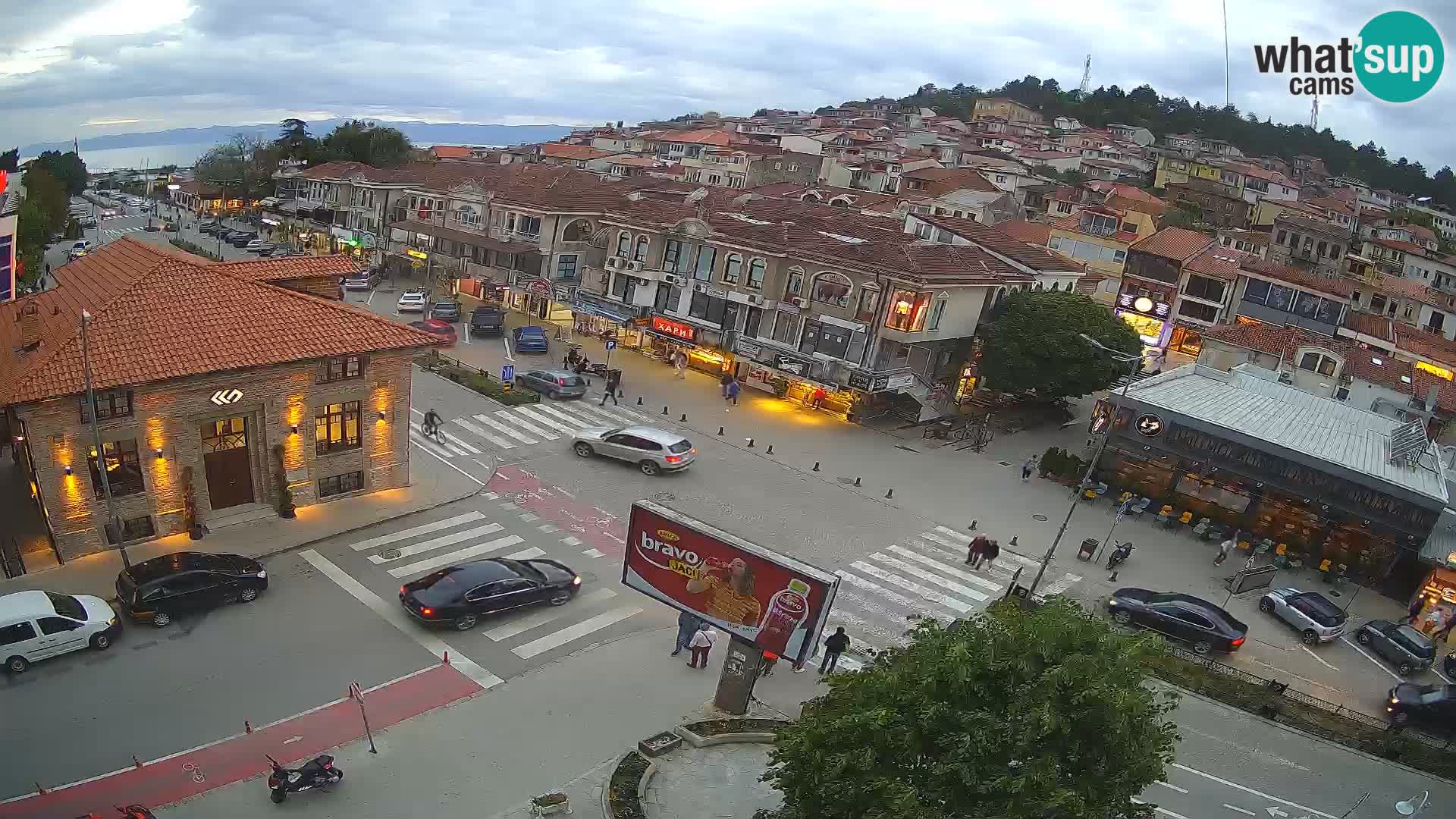 Webcam Altstadt und Zentrum von Ohrid
