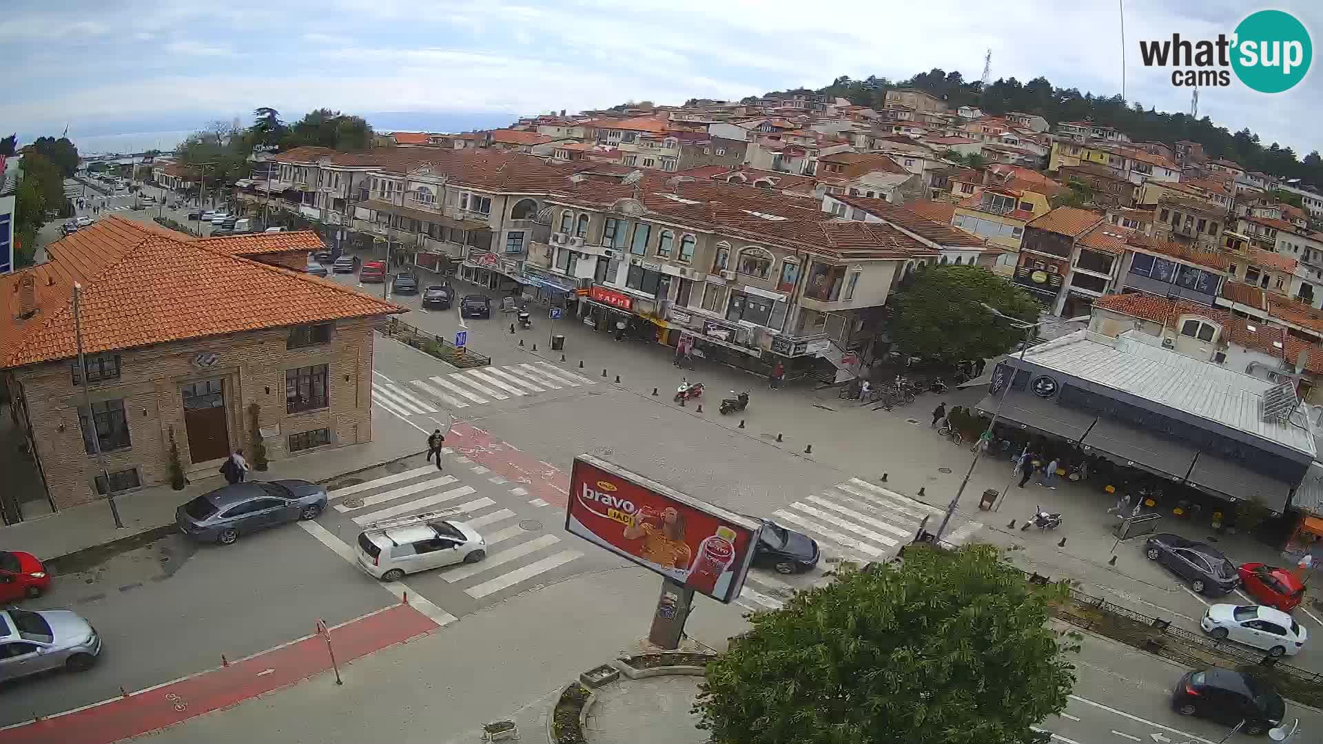 Webcam Ohrid old town and center