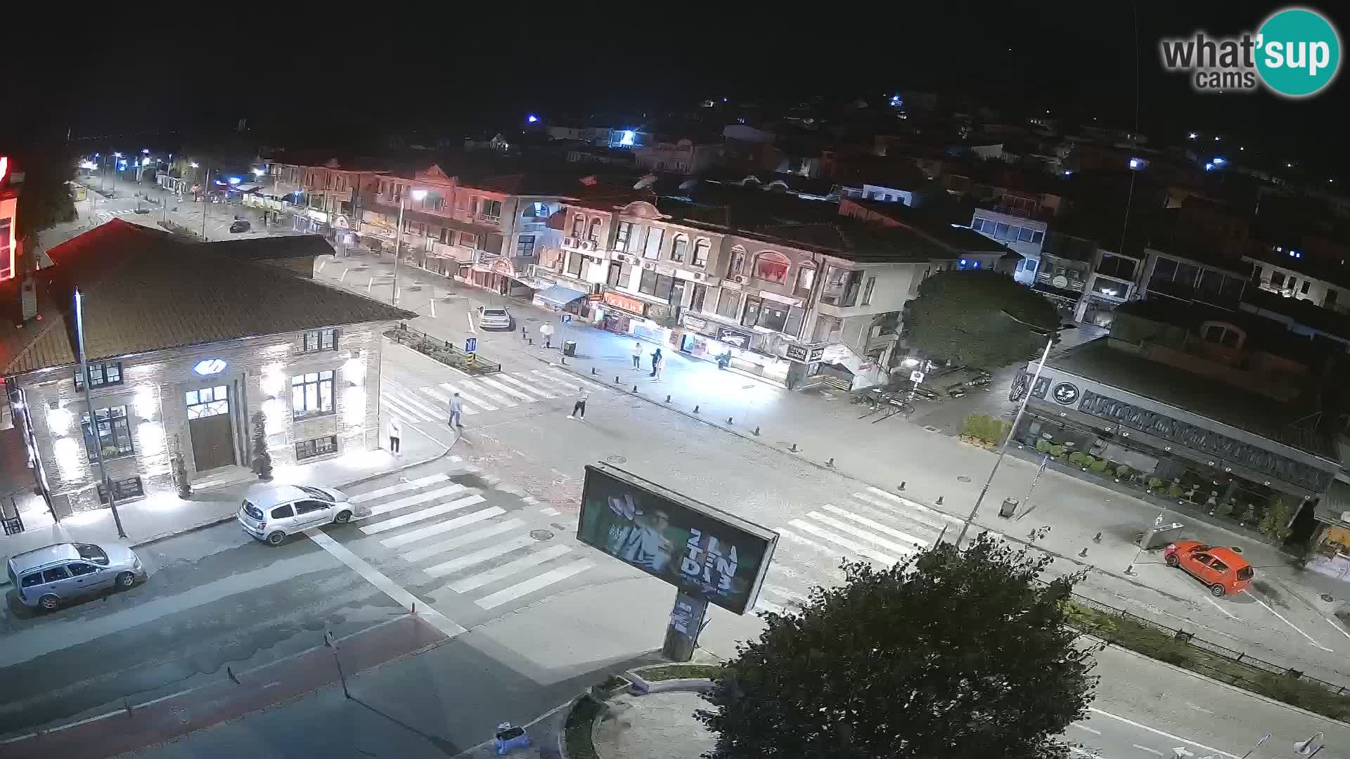 Webcam de la vieille ville et du centre d’Ohrid