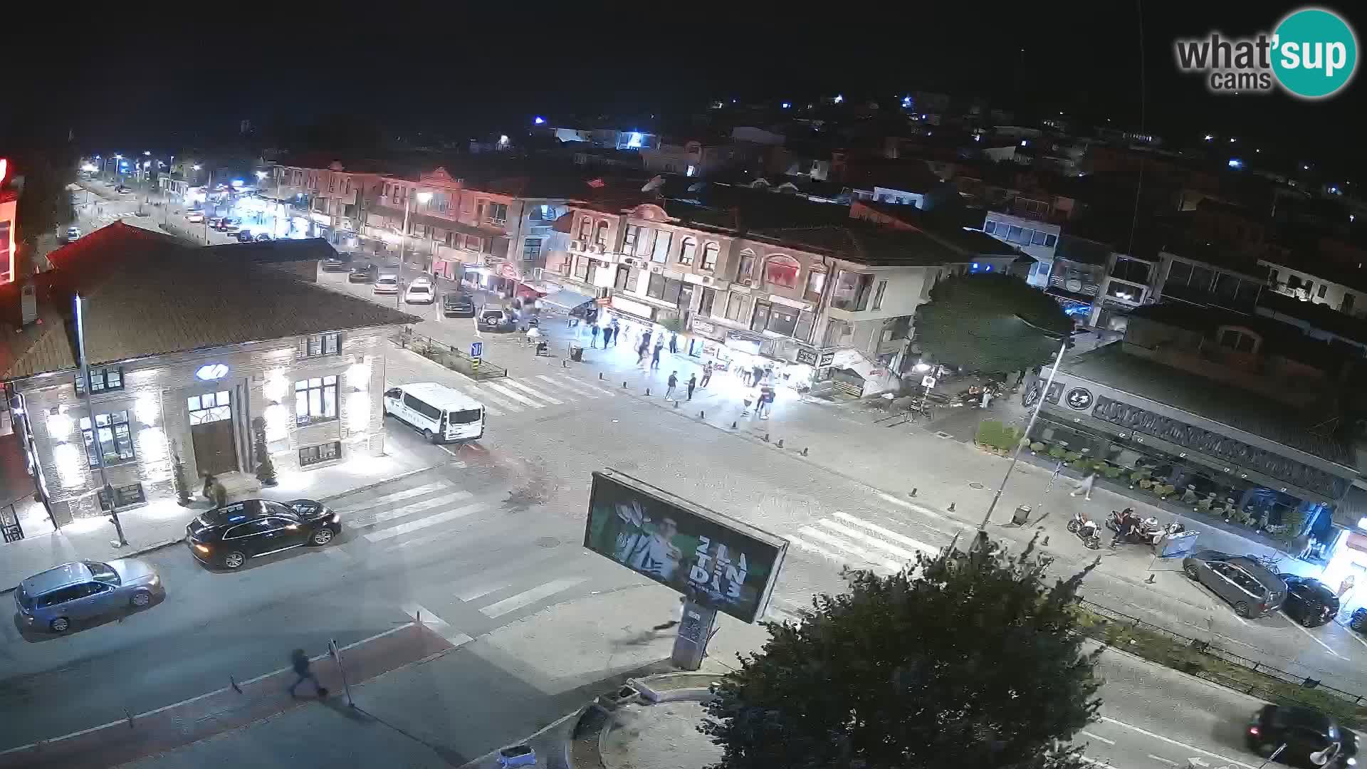 Webcam Ohrid old town and center