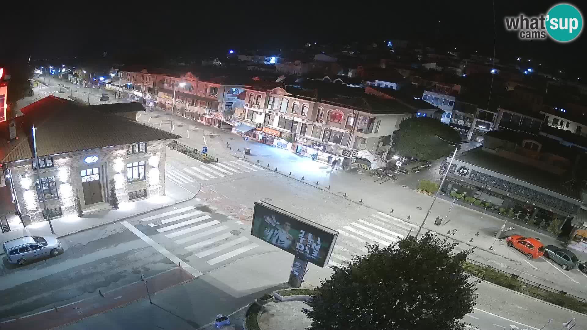 Webcam Ohrid old town and center