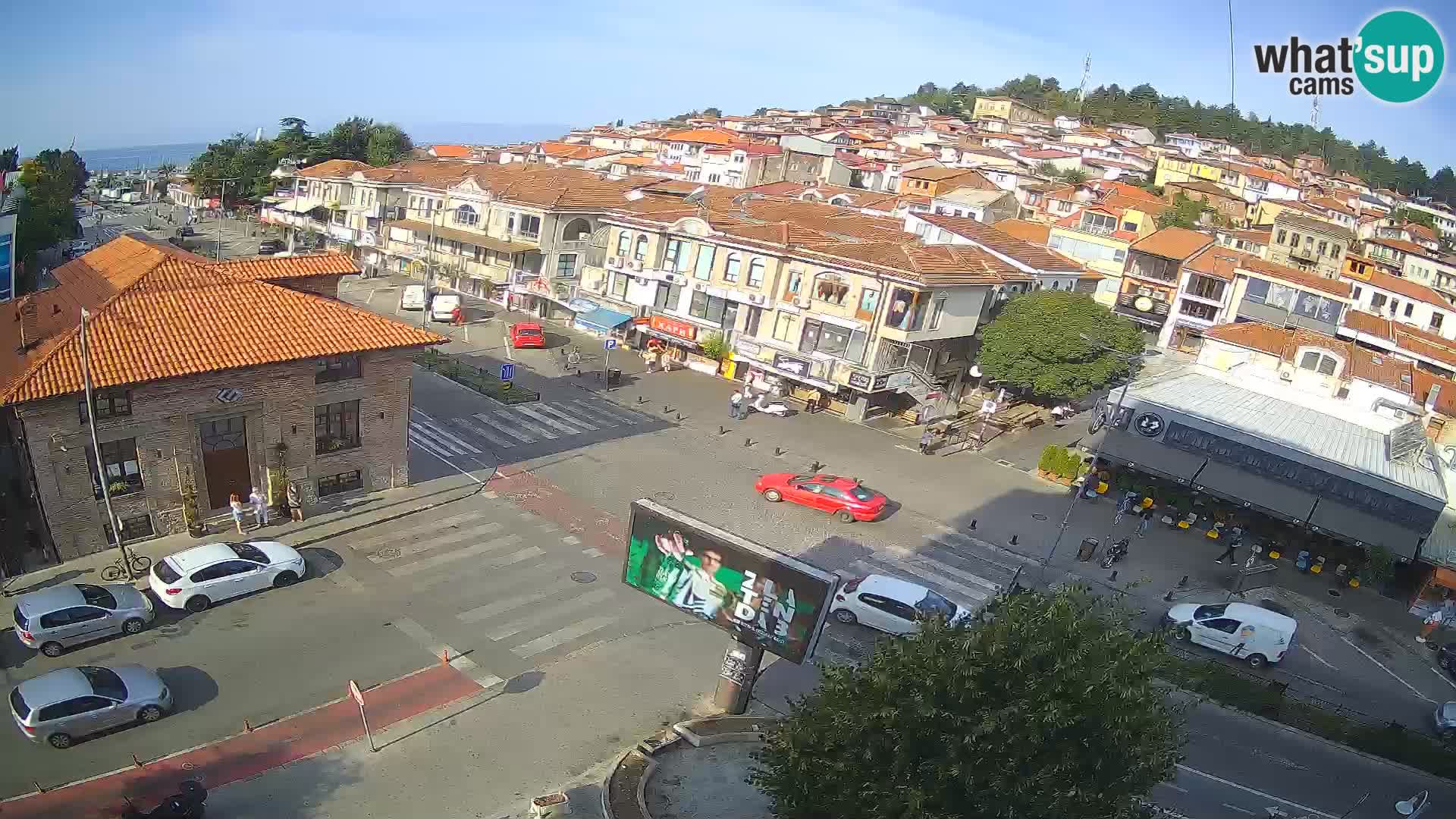 Webcam Altstadt und Zentrum von Ohrid