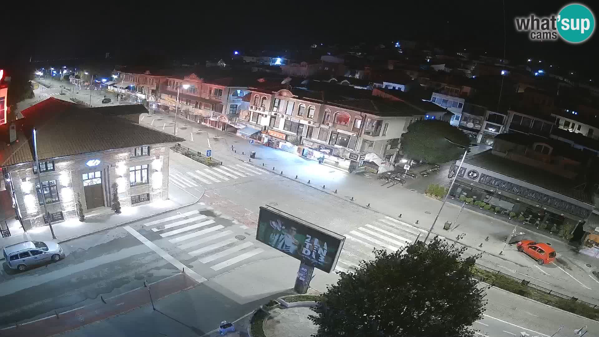 Webcam Ohrid old town and center