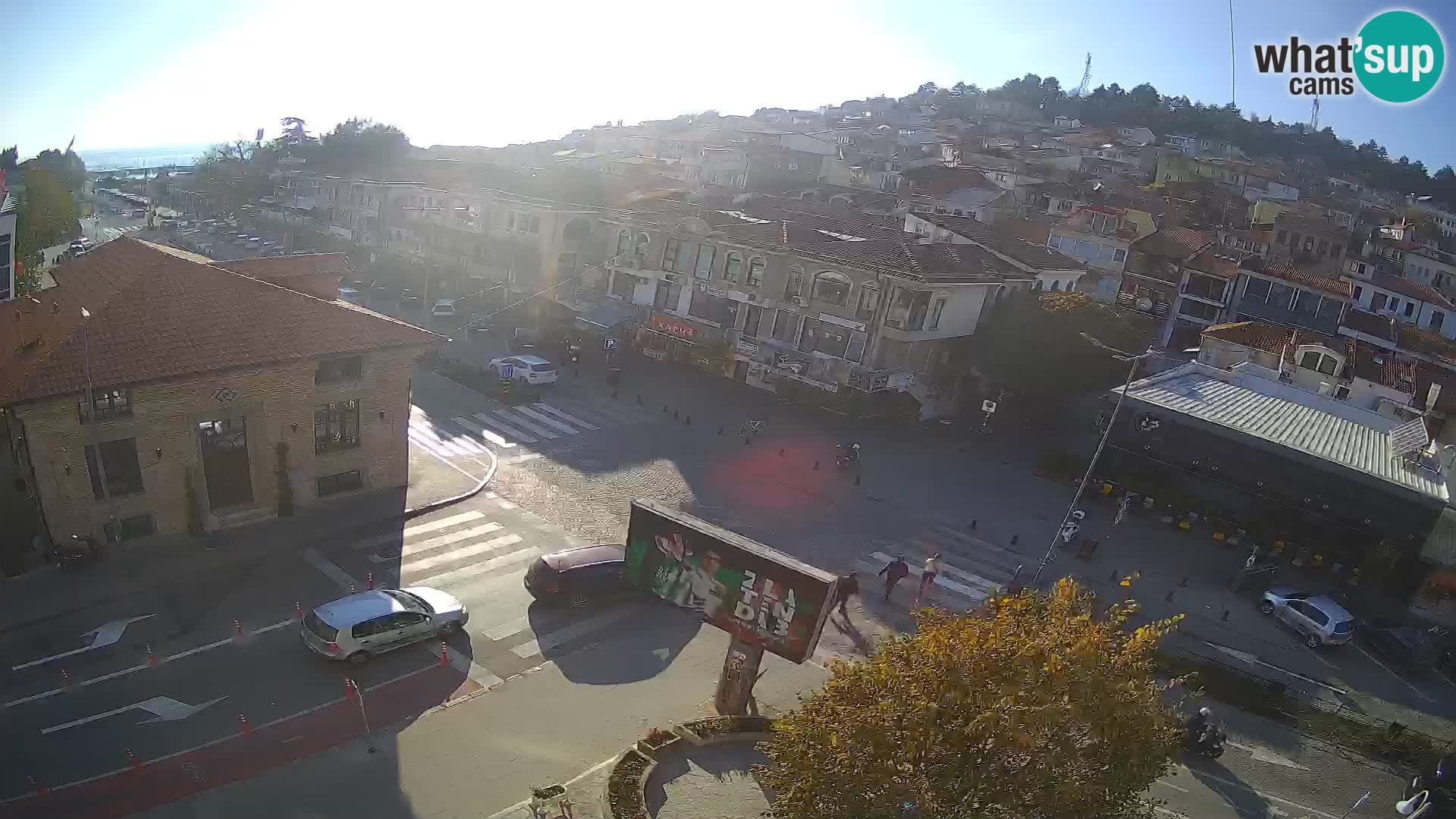 Webcam Ohrid old town and center