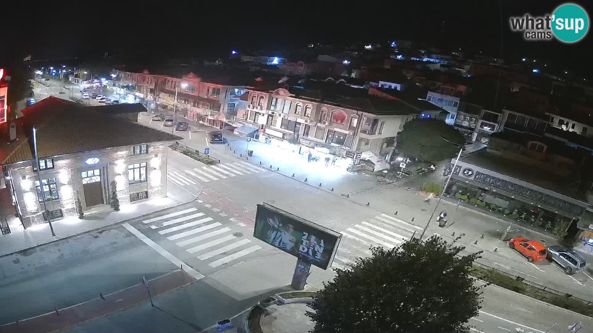 Webcam Ohrid old town and center