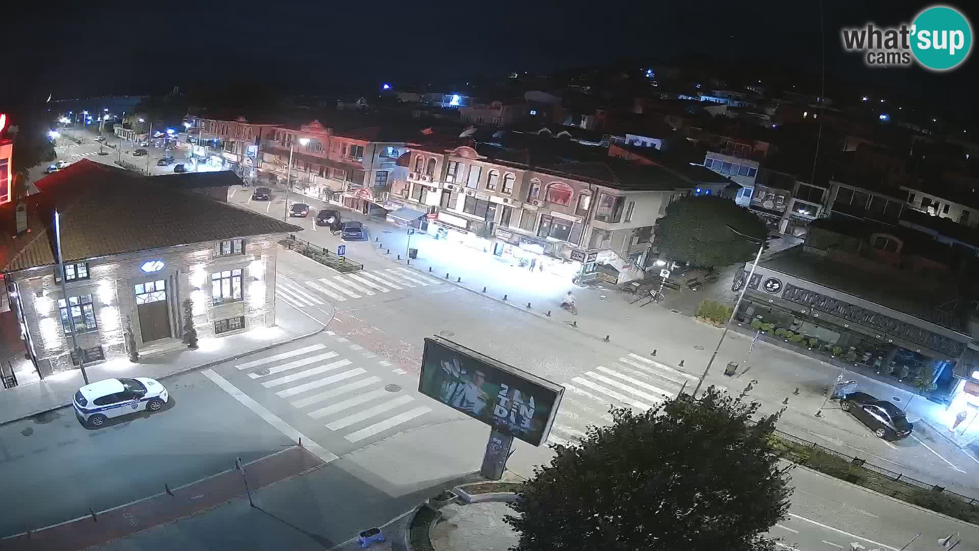 Webcam Ohrid old town and center