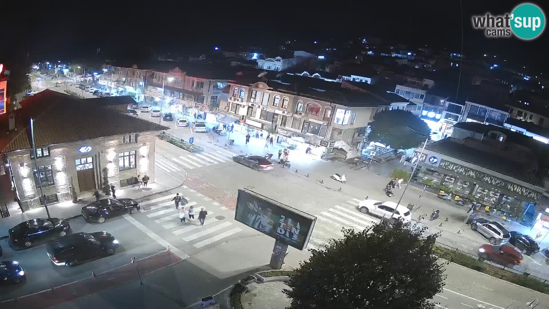 Webcam Ohrid old town and center