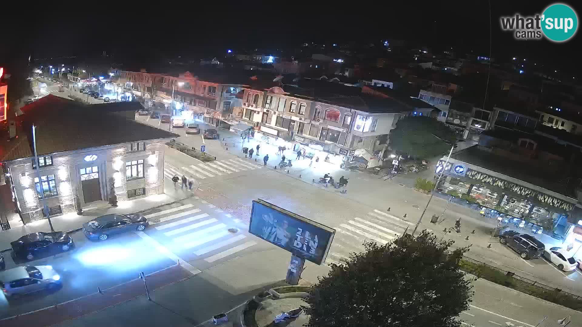 Webcam de la vieille ville et du centre d’Ohrid