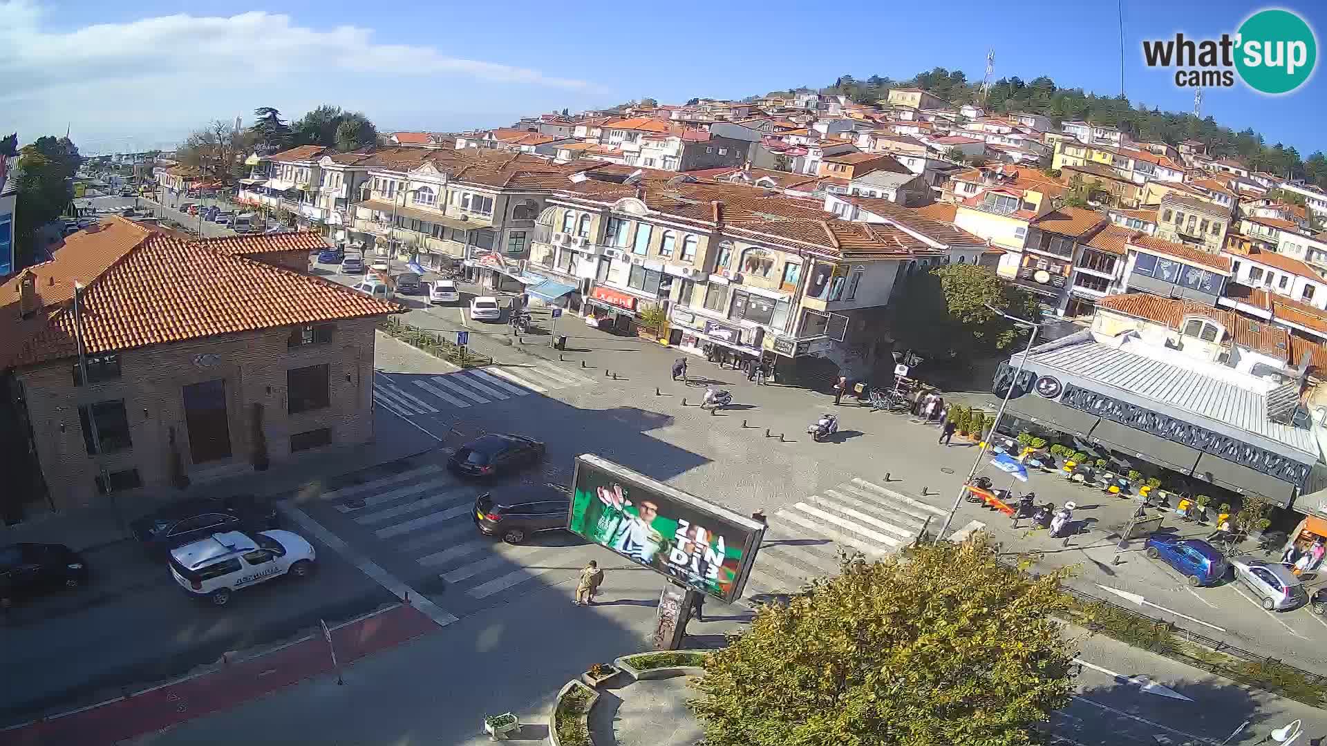 Webcam Ohrid old town and center