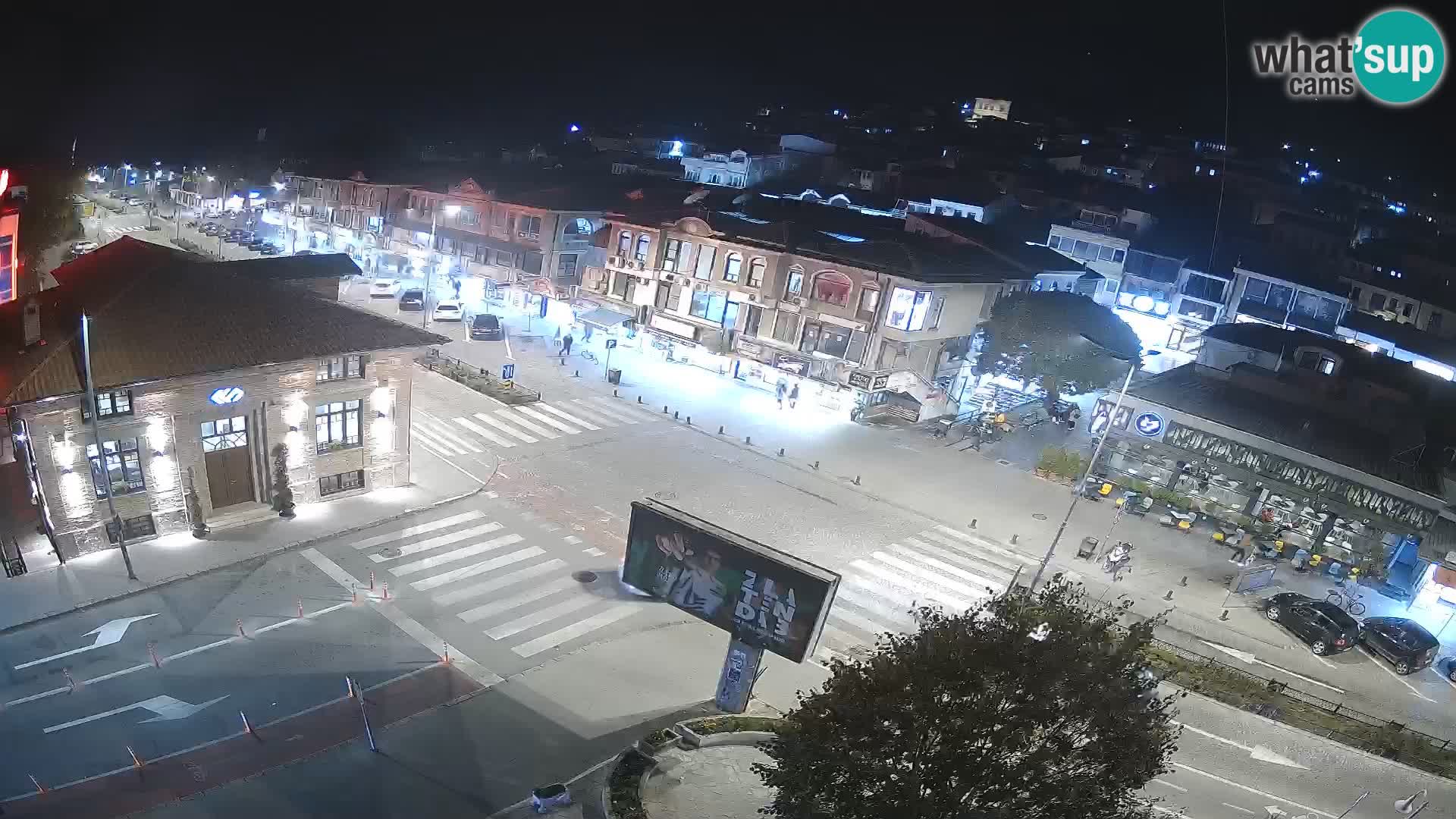 Webcam Altstadt und Zentrum von Ohrid