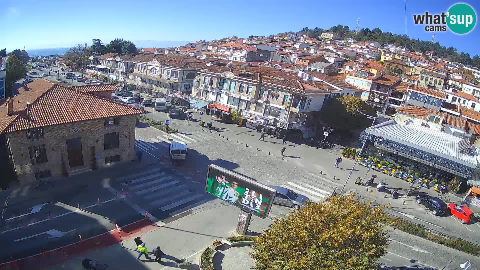 Webcam Altstadt und Zentrum von Ohrid